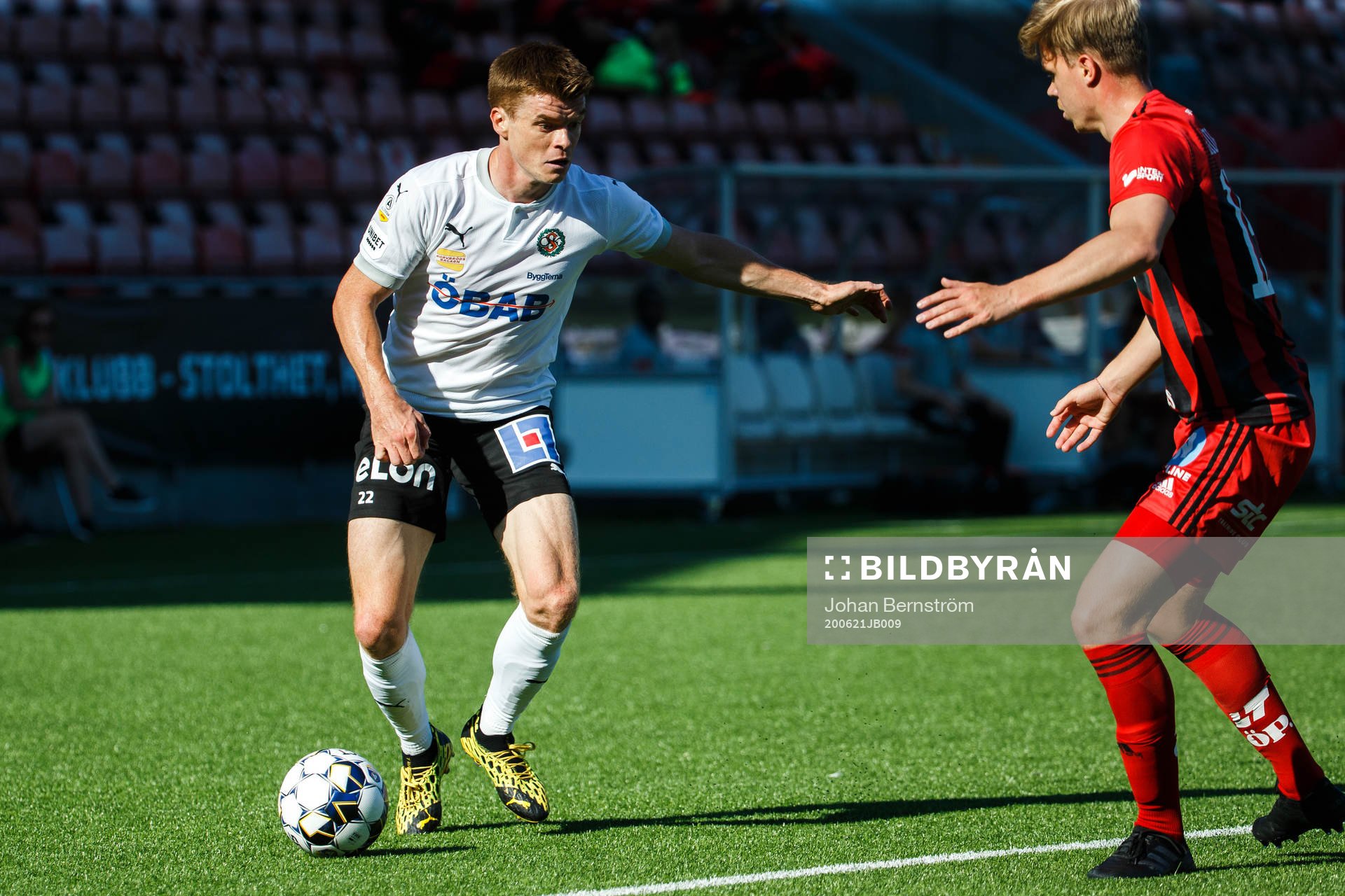 Örebros Albin Granlund och Östersunds Eirik Haugan