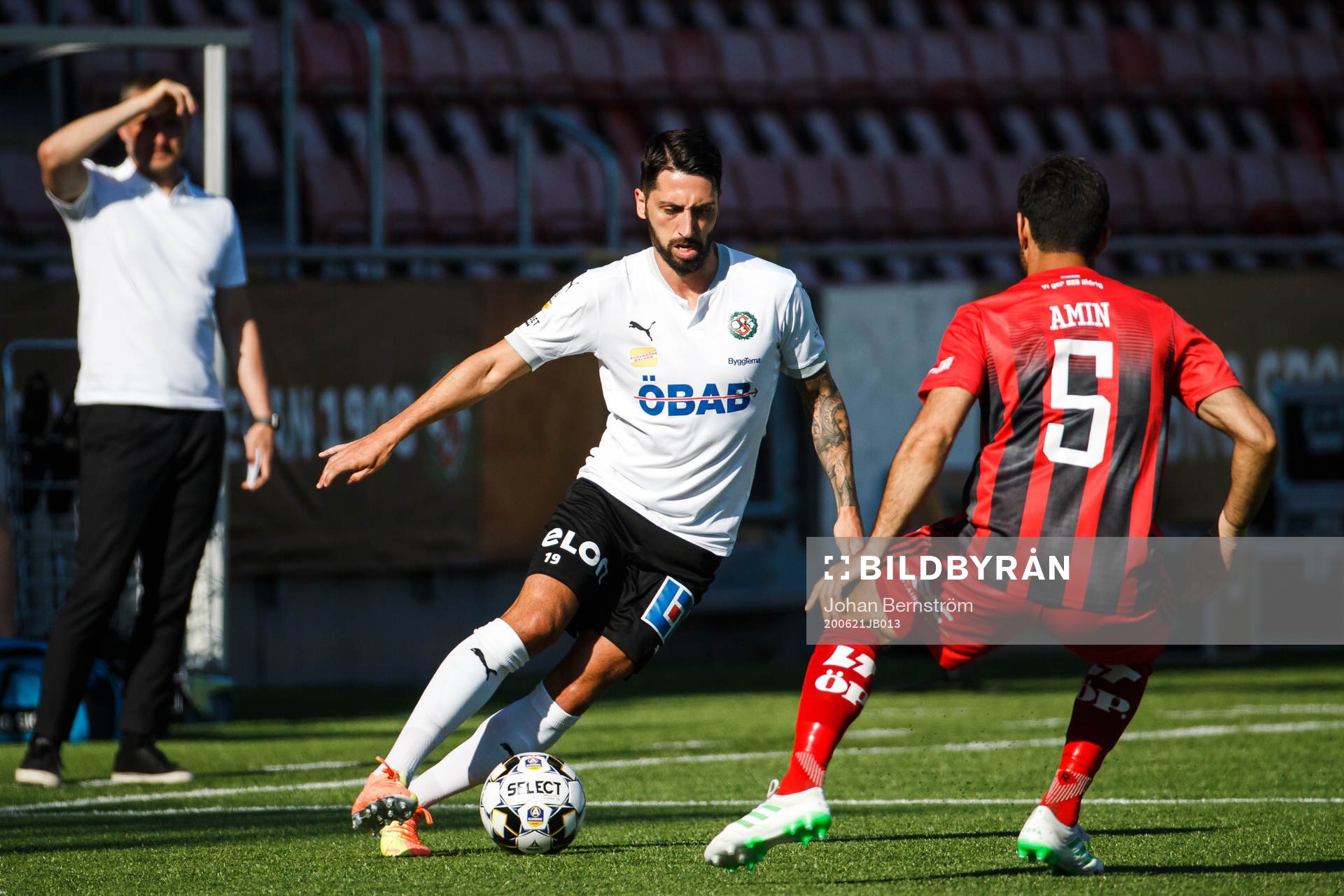 Örebros Nahir Besara och Östersunds Rewan Amin