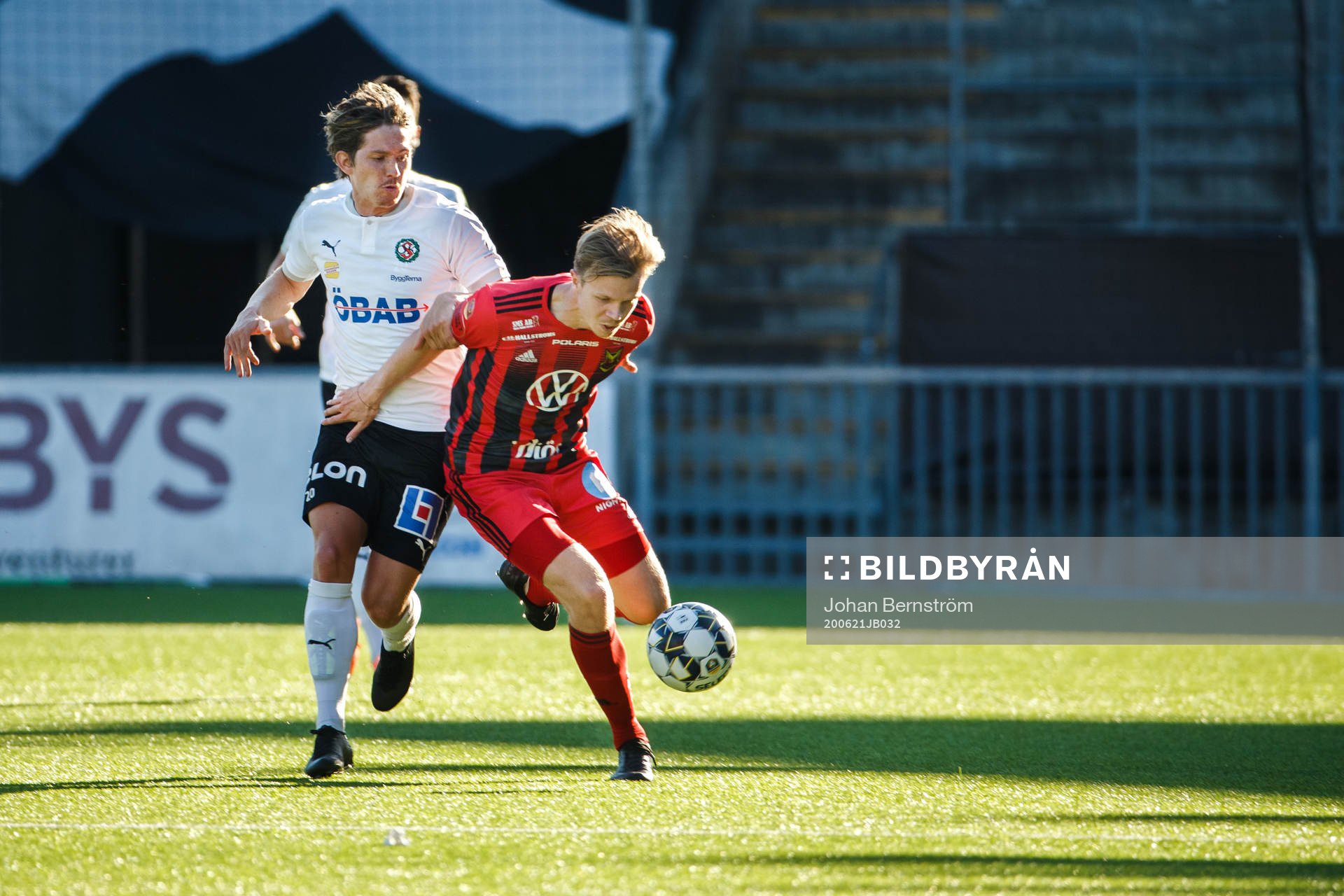 Örebros Robin Book och Östersunds Eirik Haugan