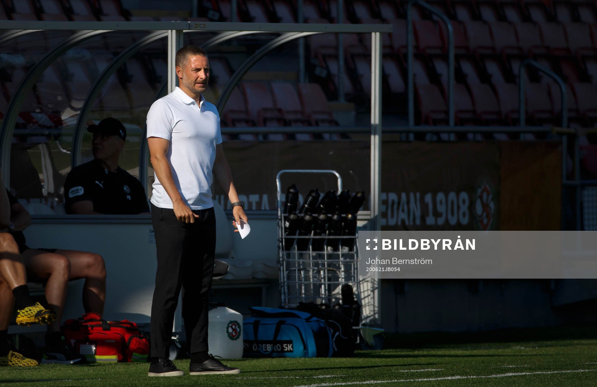 Örebros tränare Axel Kjäll