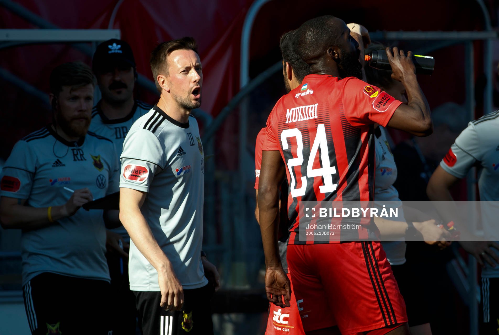 Östersunds tränare Ian Burchnall