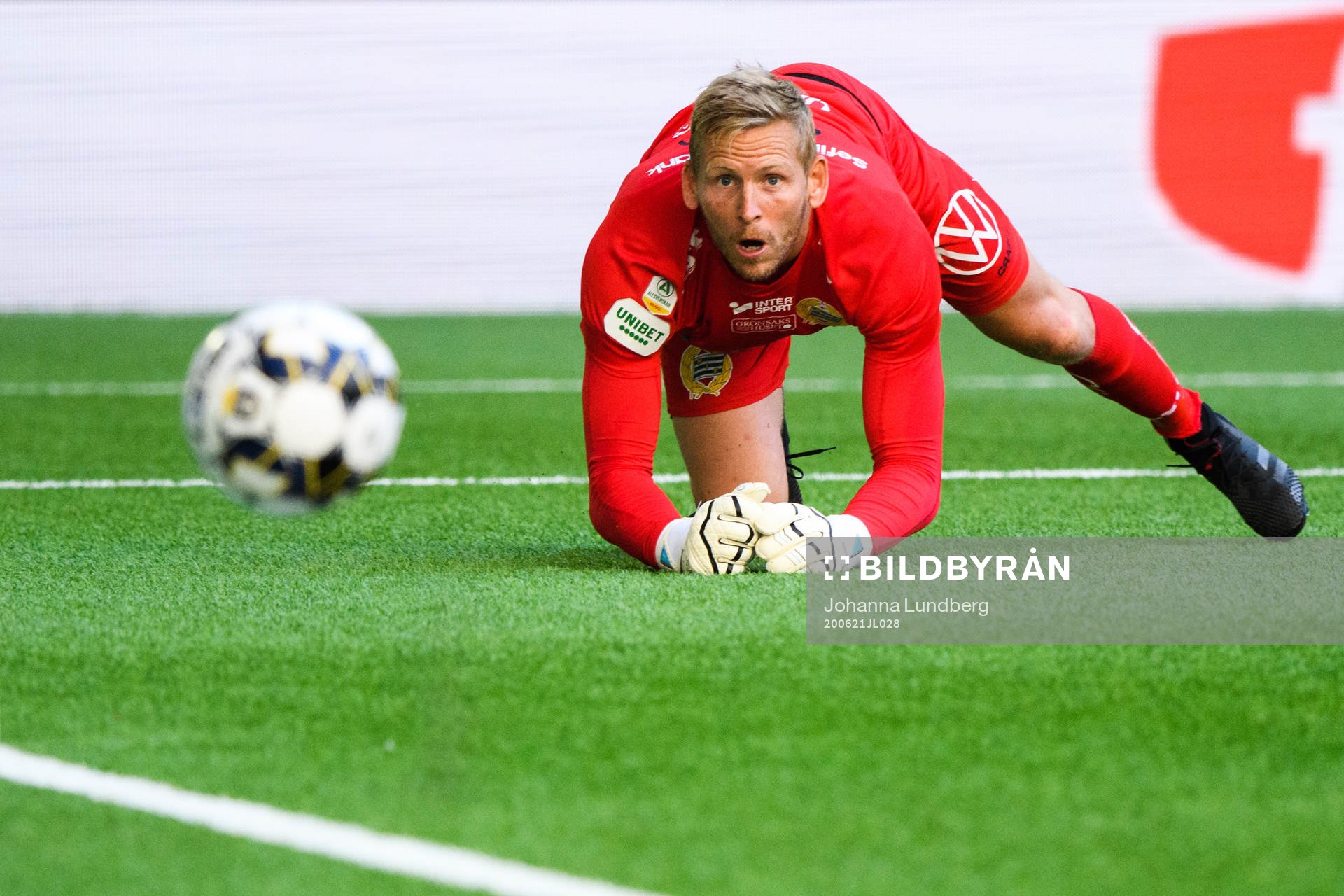 Hammarbys målvakt David Ousted