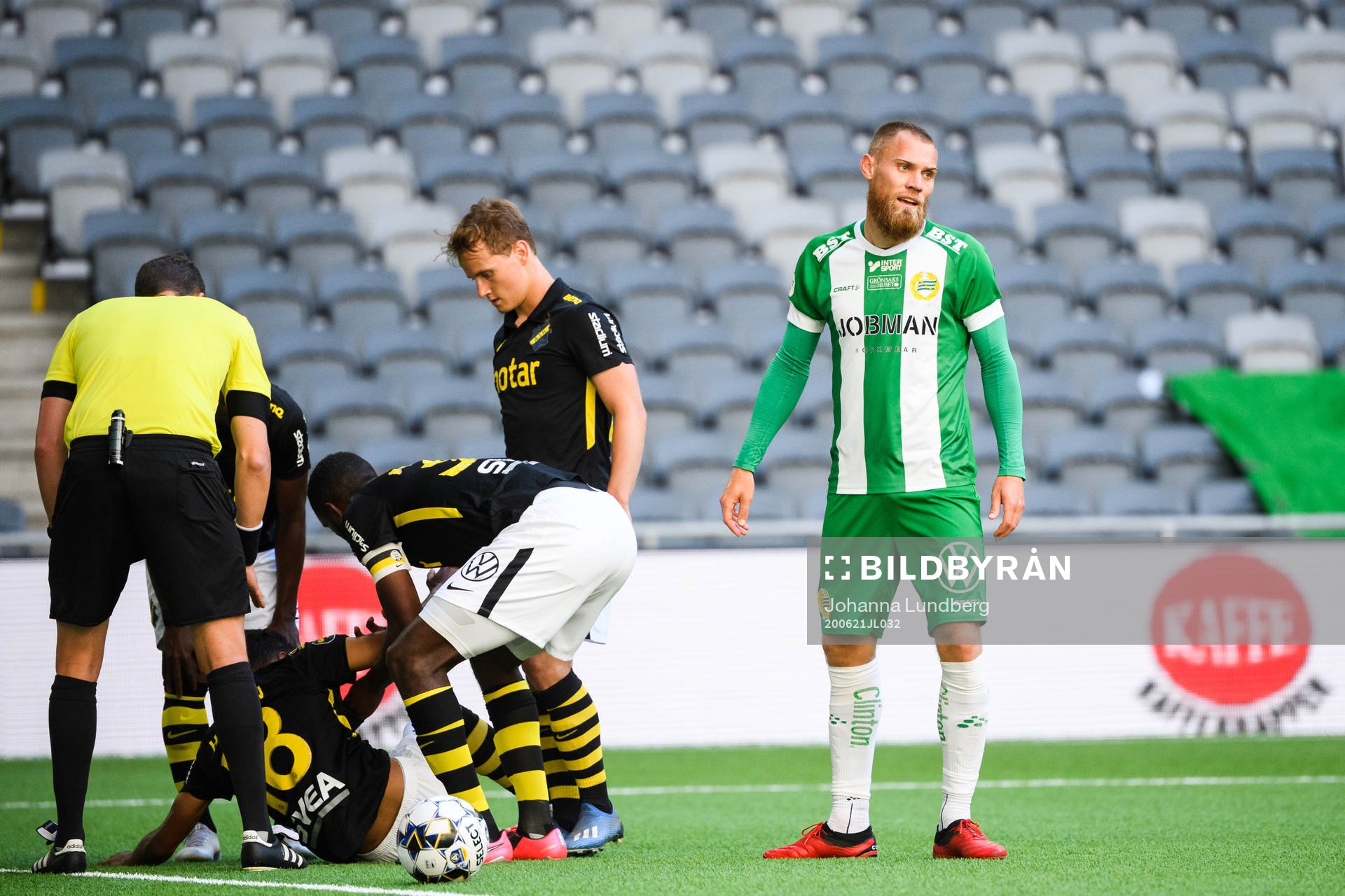 Hammarbys David Fällman deppar