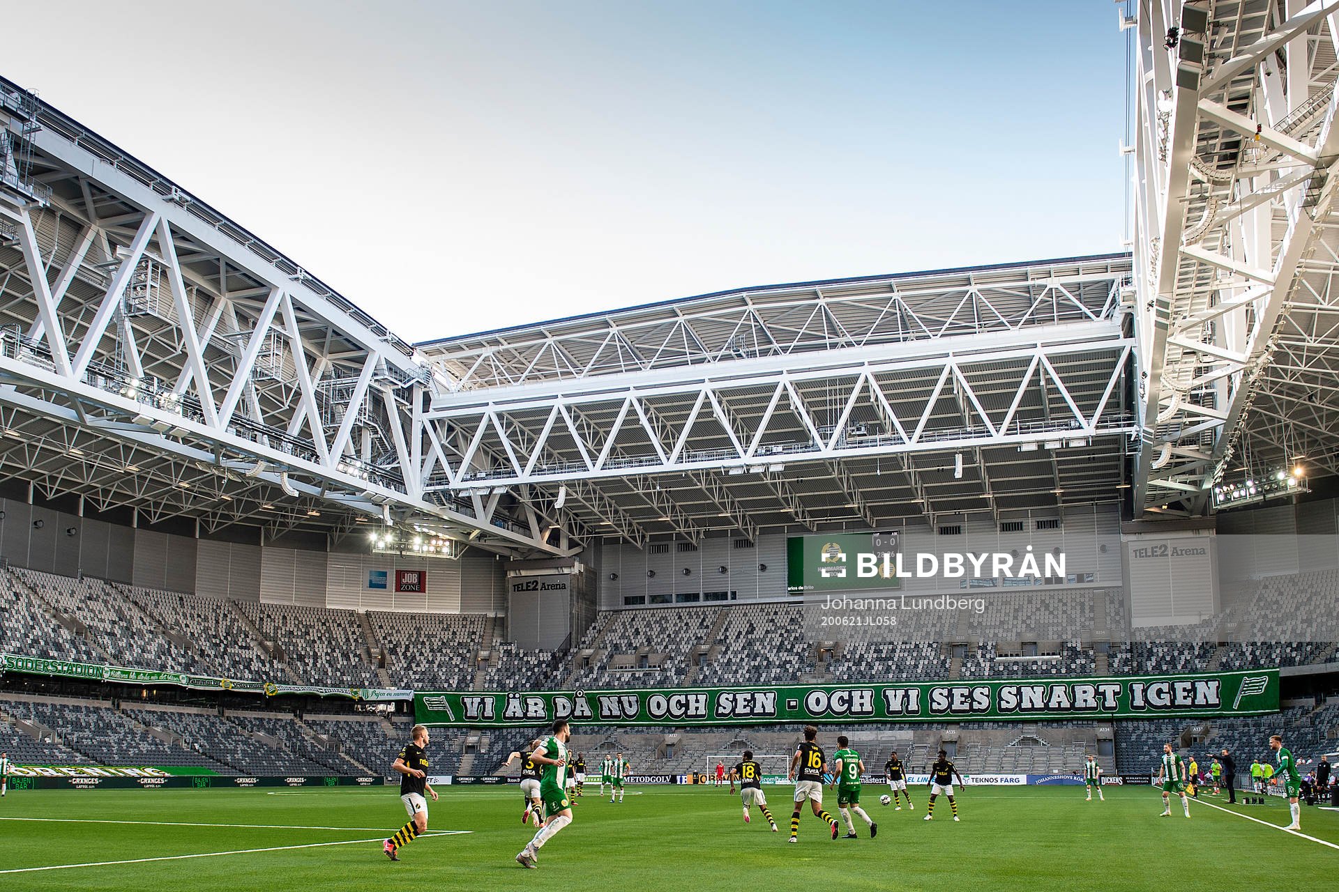 Spel på Tele2 arena