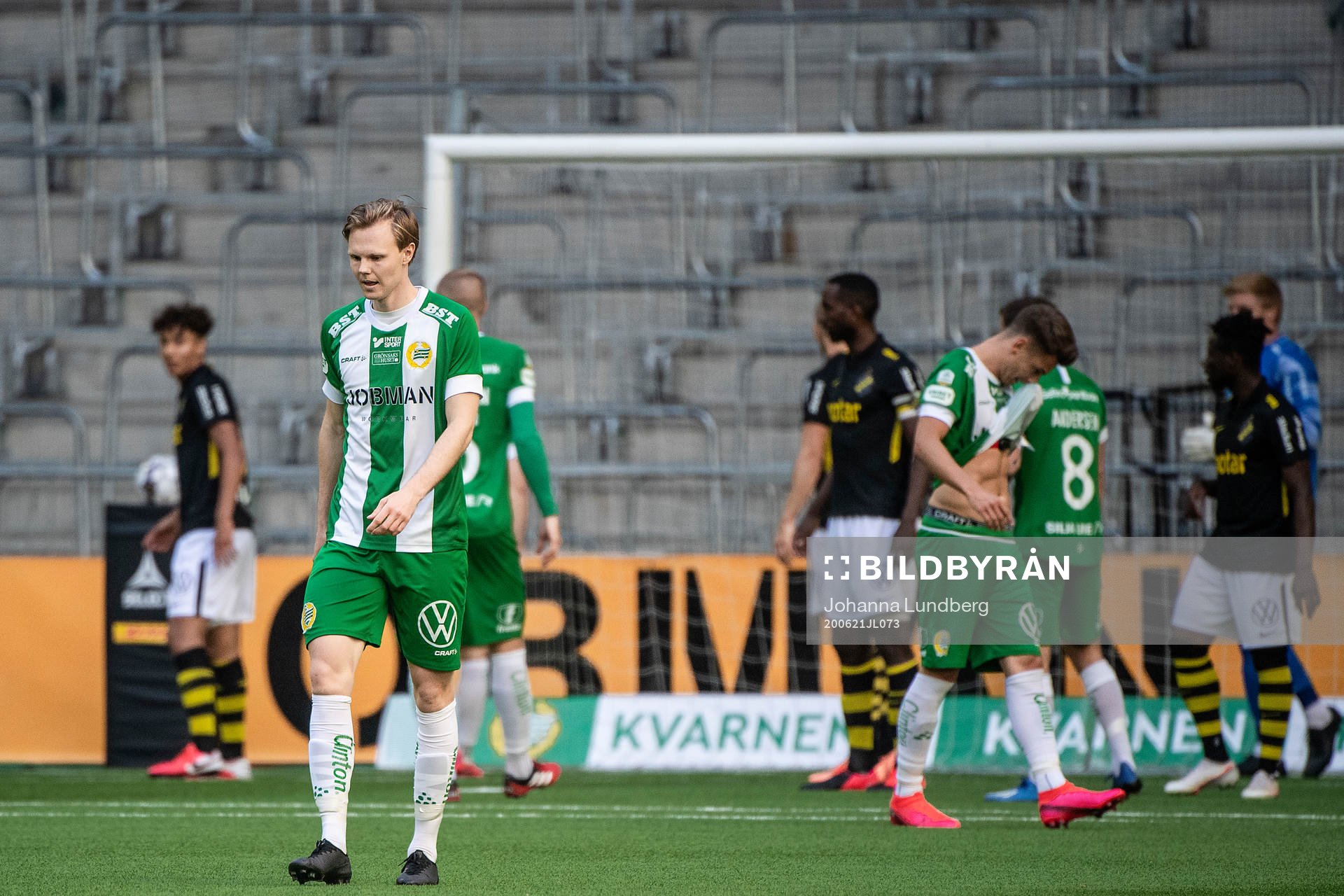 Hammarbys Tim Söderström deppar