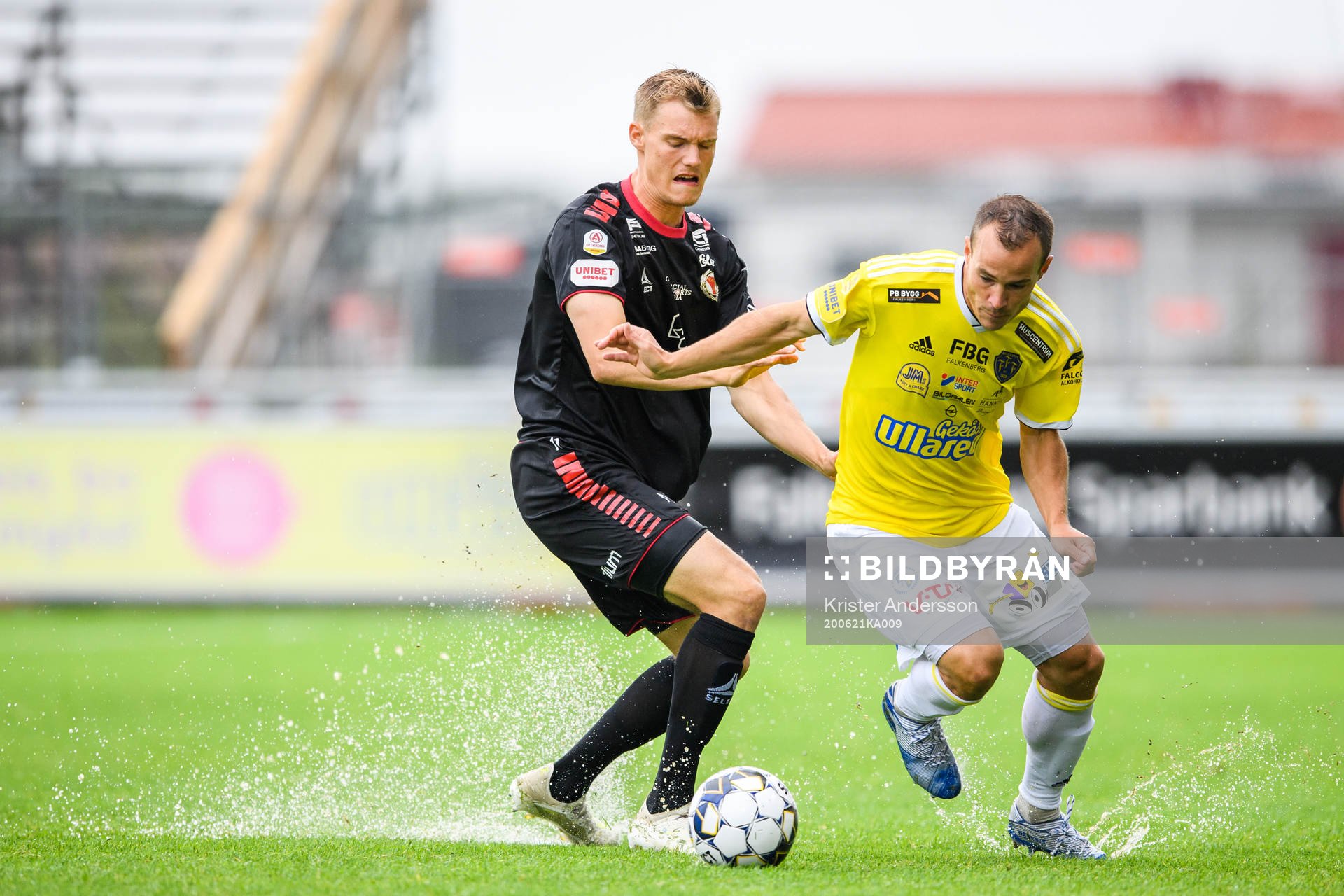 Kalmars Svante Ingelsson och Falkenbergs Anton Wede