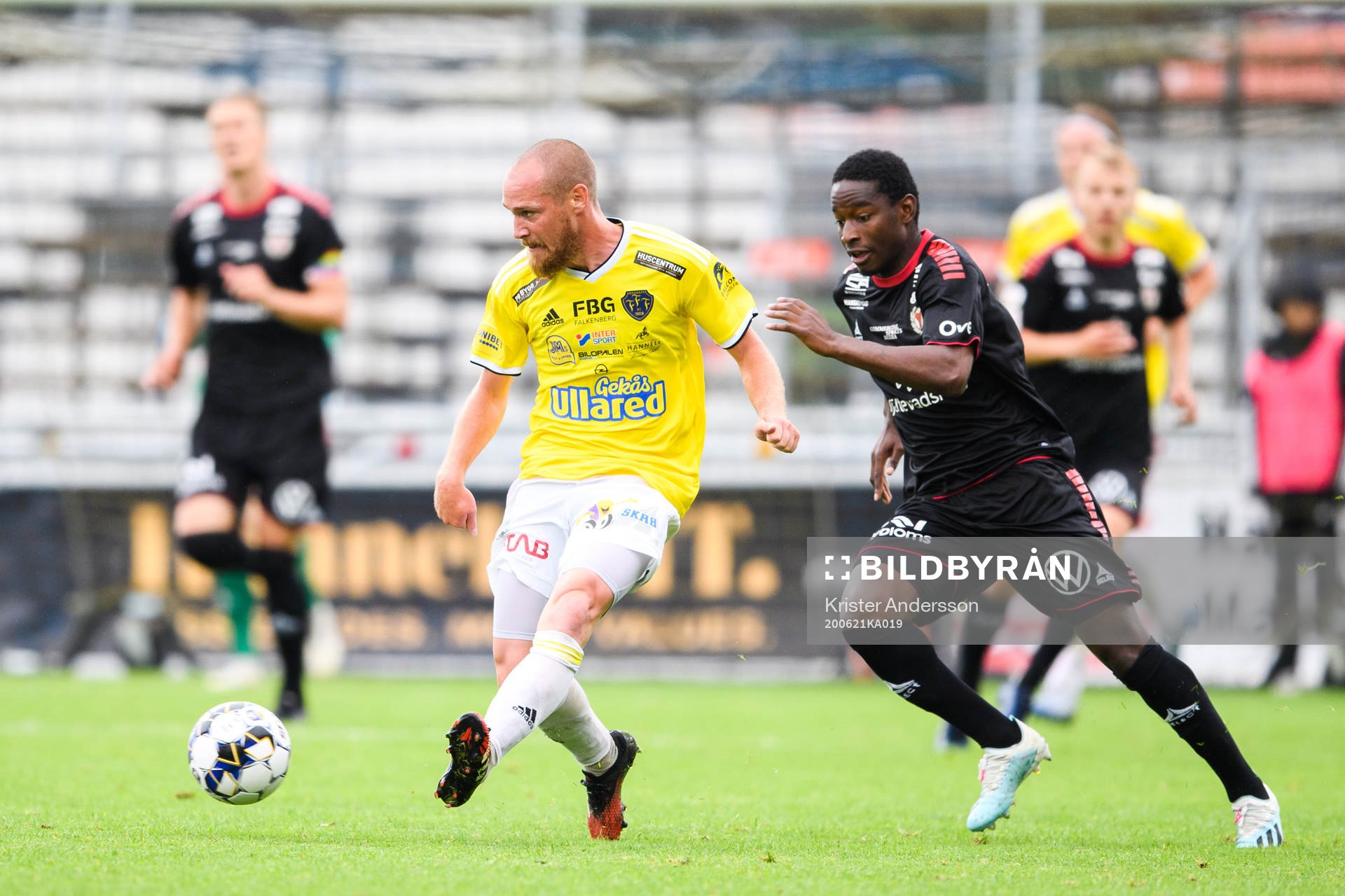 Falkenbergs Christoffer Carlsson och Kalmars York Rafael