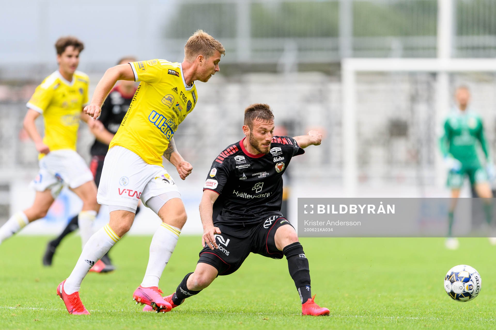 Falkenbergs Marcus Klingenberg Mathisen och Kalmars Fidan