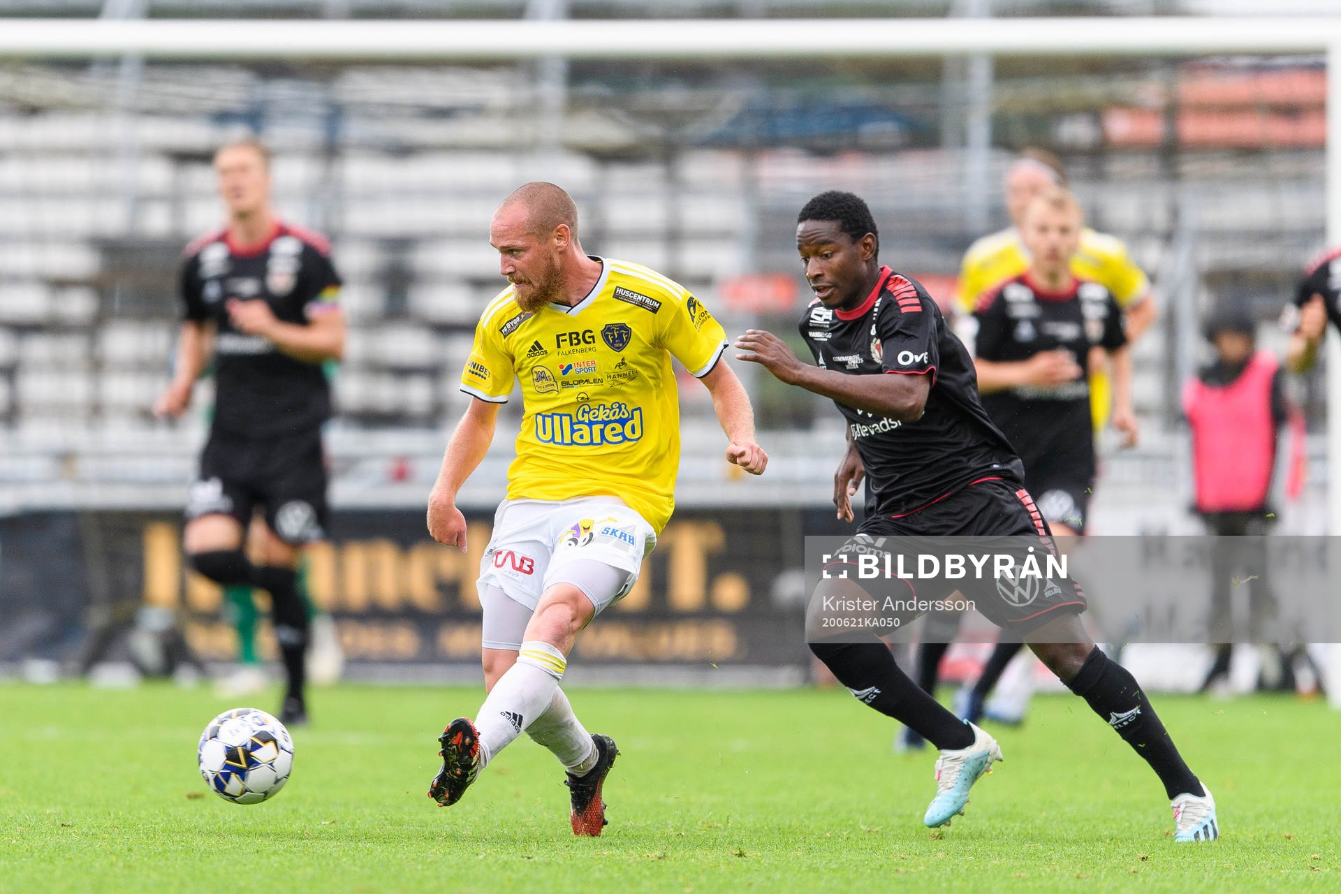 Falkenbergs Christoffer Carlsson och Kalmars York Rafael