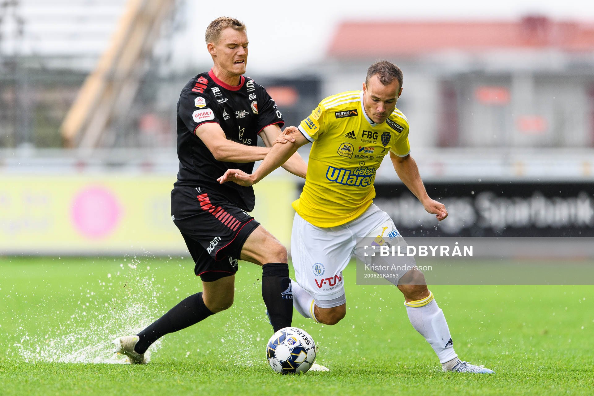 Kalmars Svante Ingelsson och Falkenbergs Anton Wede