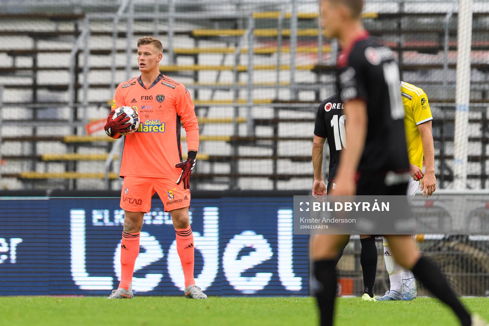 Falkenbergs målvakt Johan Brattberg