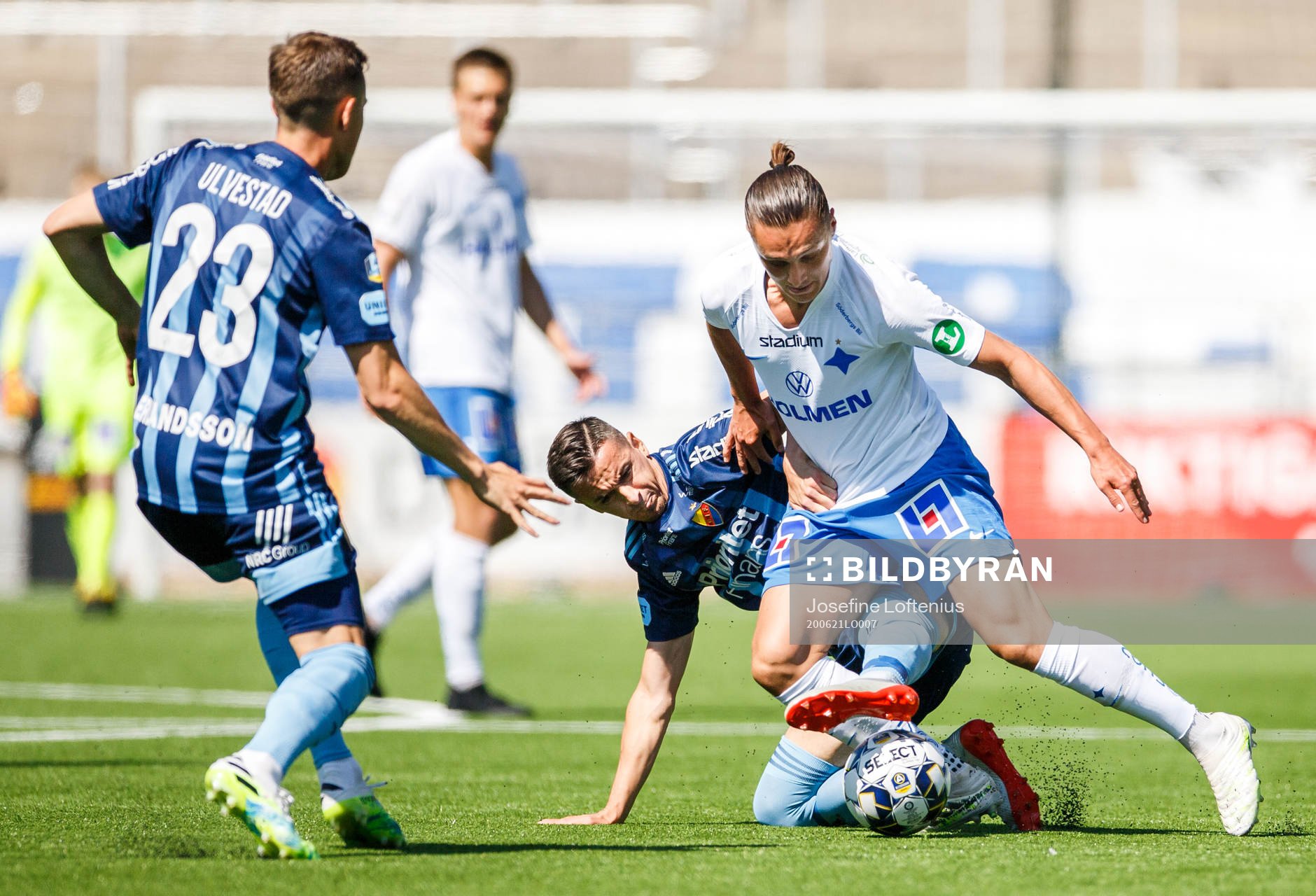 Djurgårdens Haris Radetinac och IFK Norrköpings Jonathan