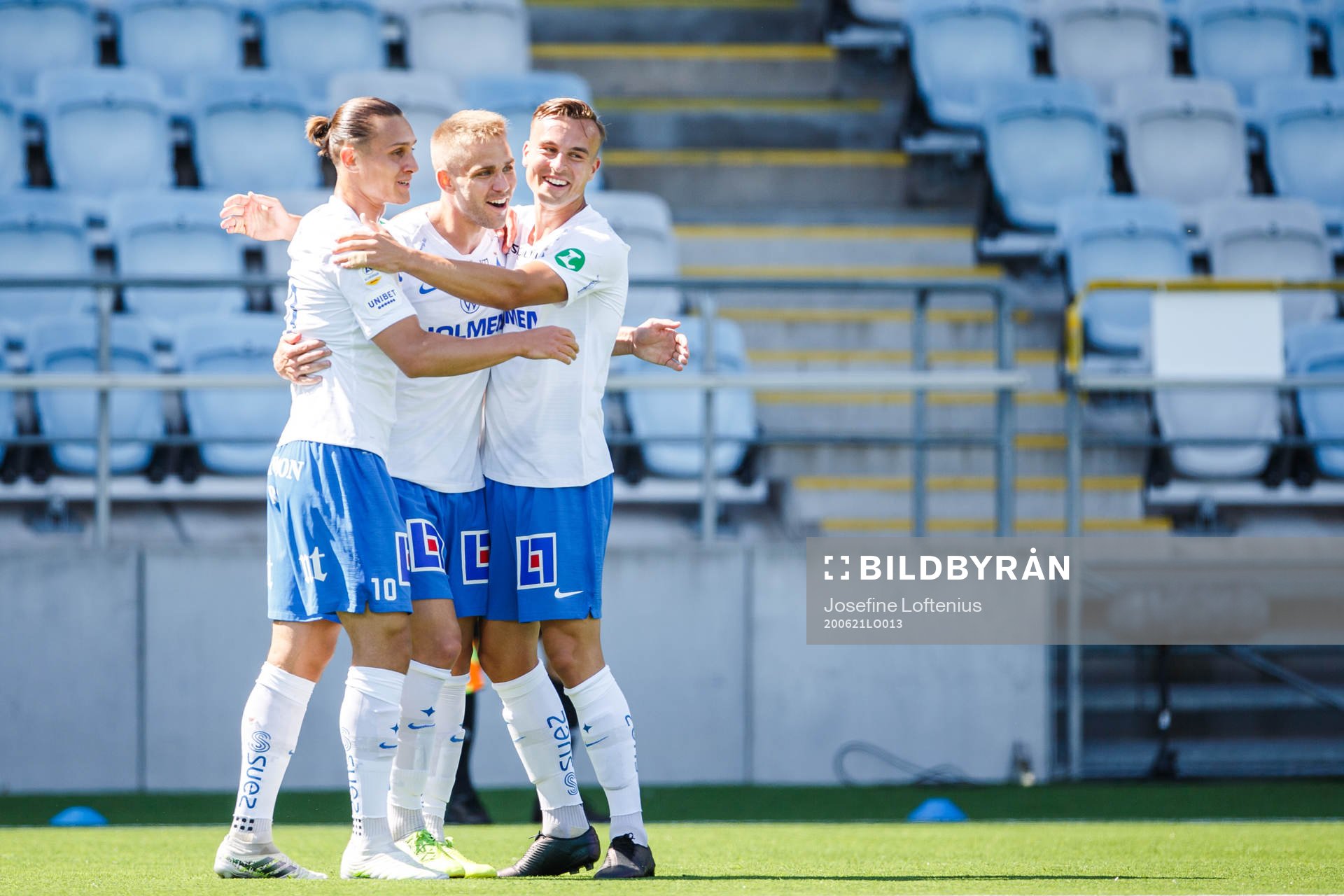 IFK Norrköpings Henrik Castegren, Jonathan Levi och
