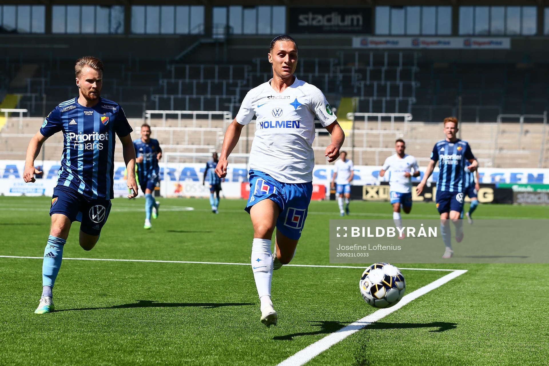 IFK Norrköpings Jonathan Levi och Djurgårdens Jacob Une