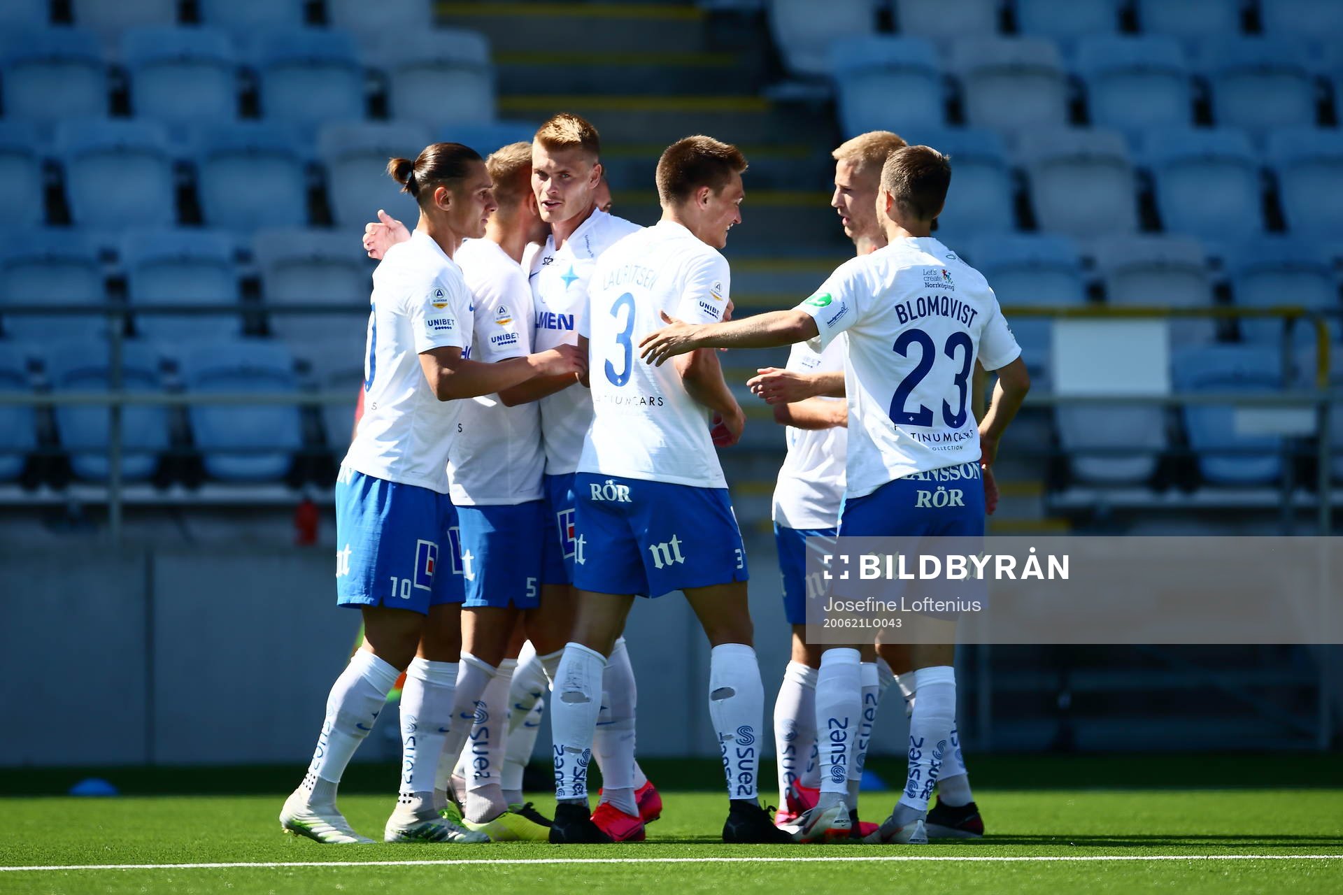 IFK Norrköpings Eric Smith kramar om Christoffer Nyman