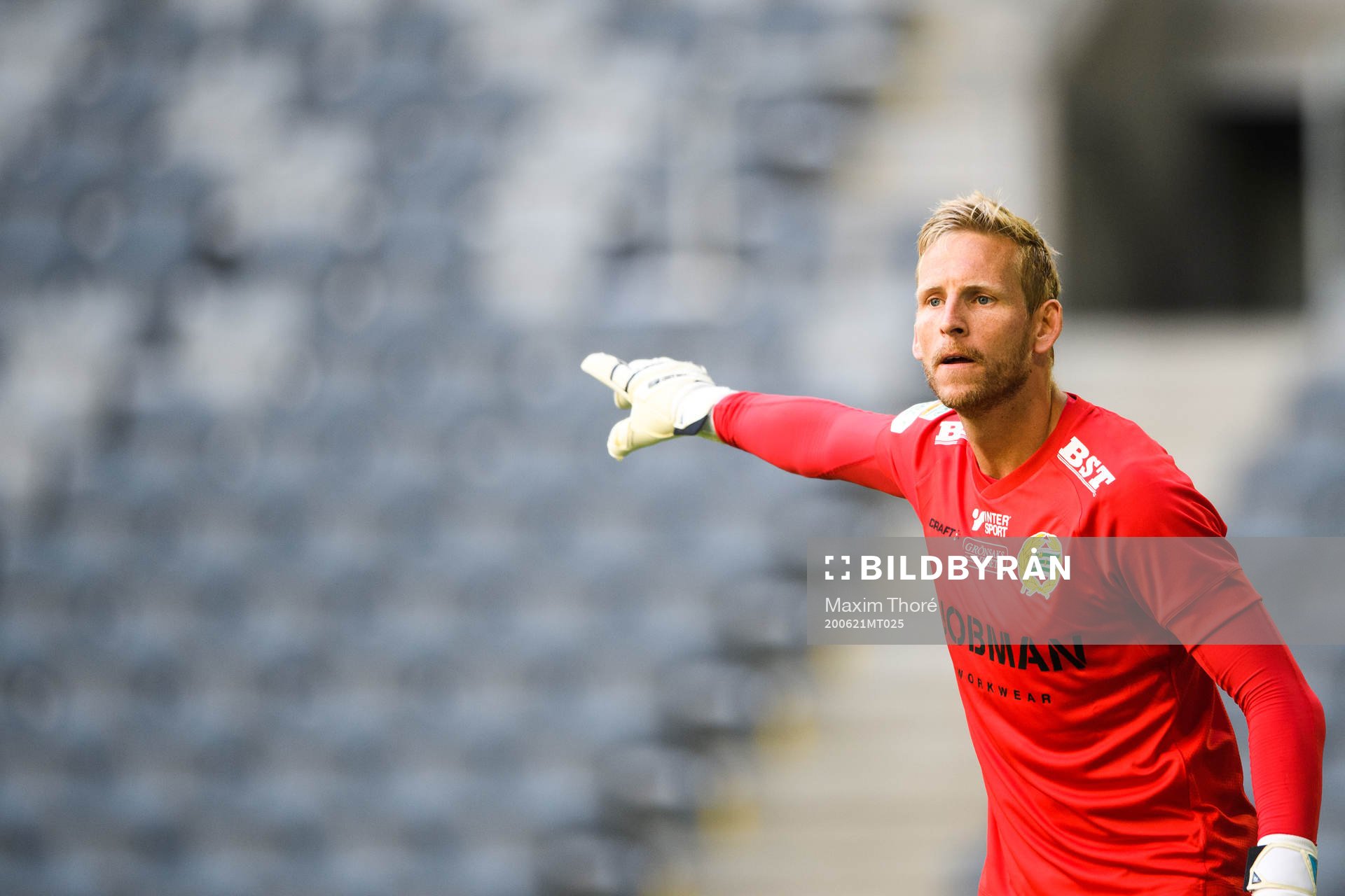 Hammarbys målvakt David Ousted
