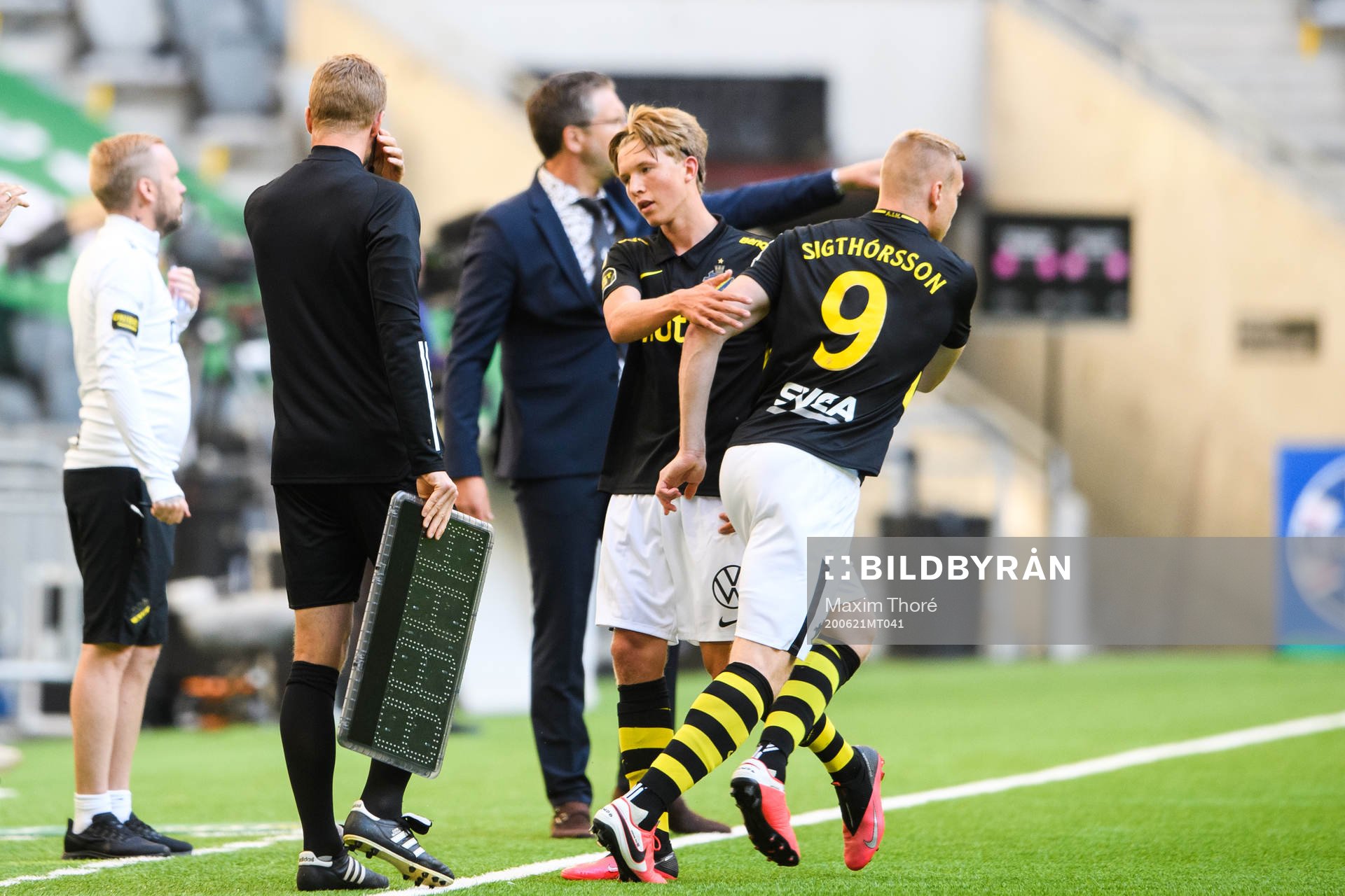 s Tom Strannegård och Kolbeinn Sigthorsson