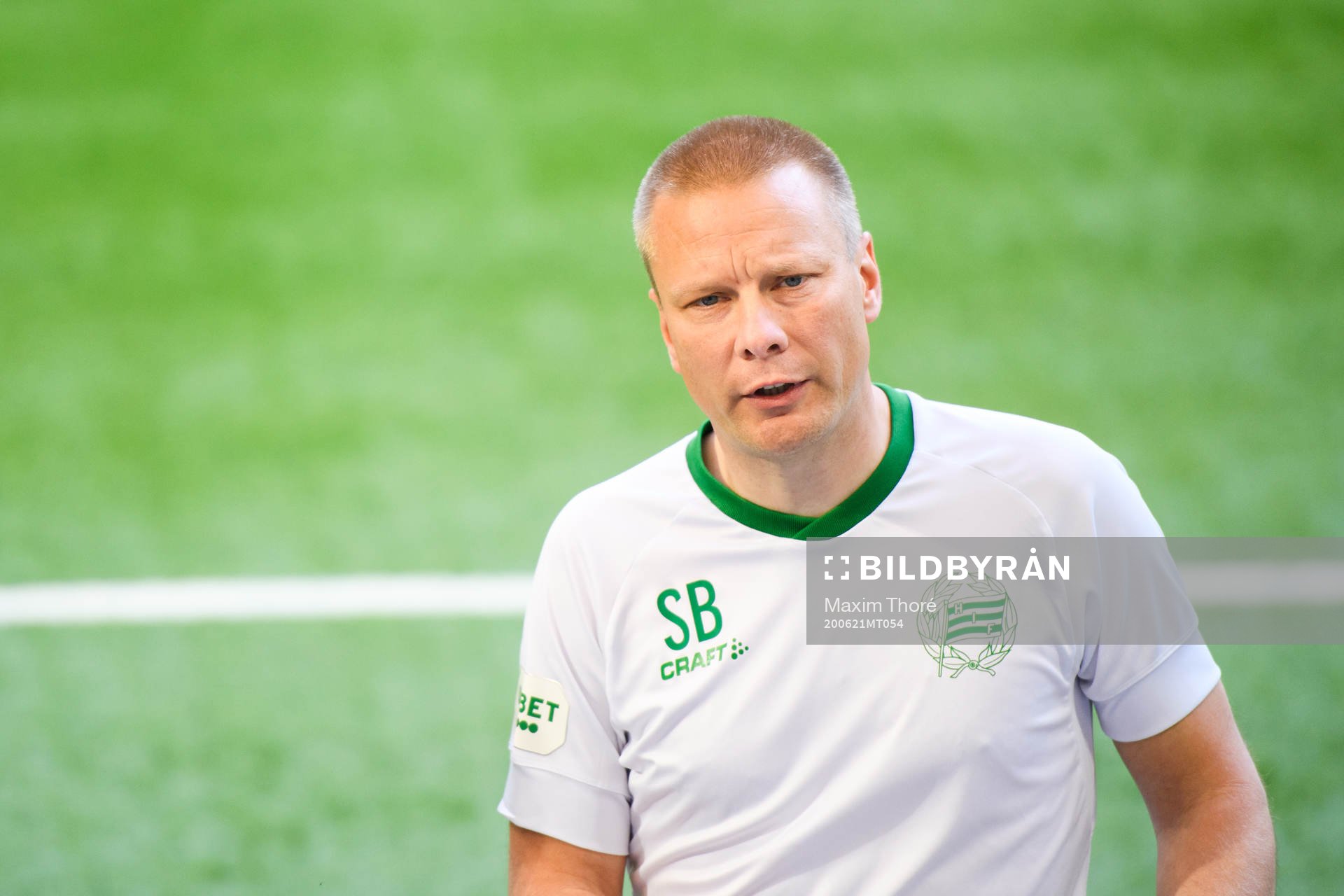 Hammarbys tränare Stefan Billborn
