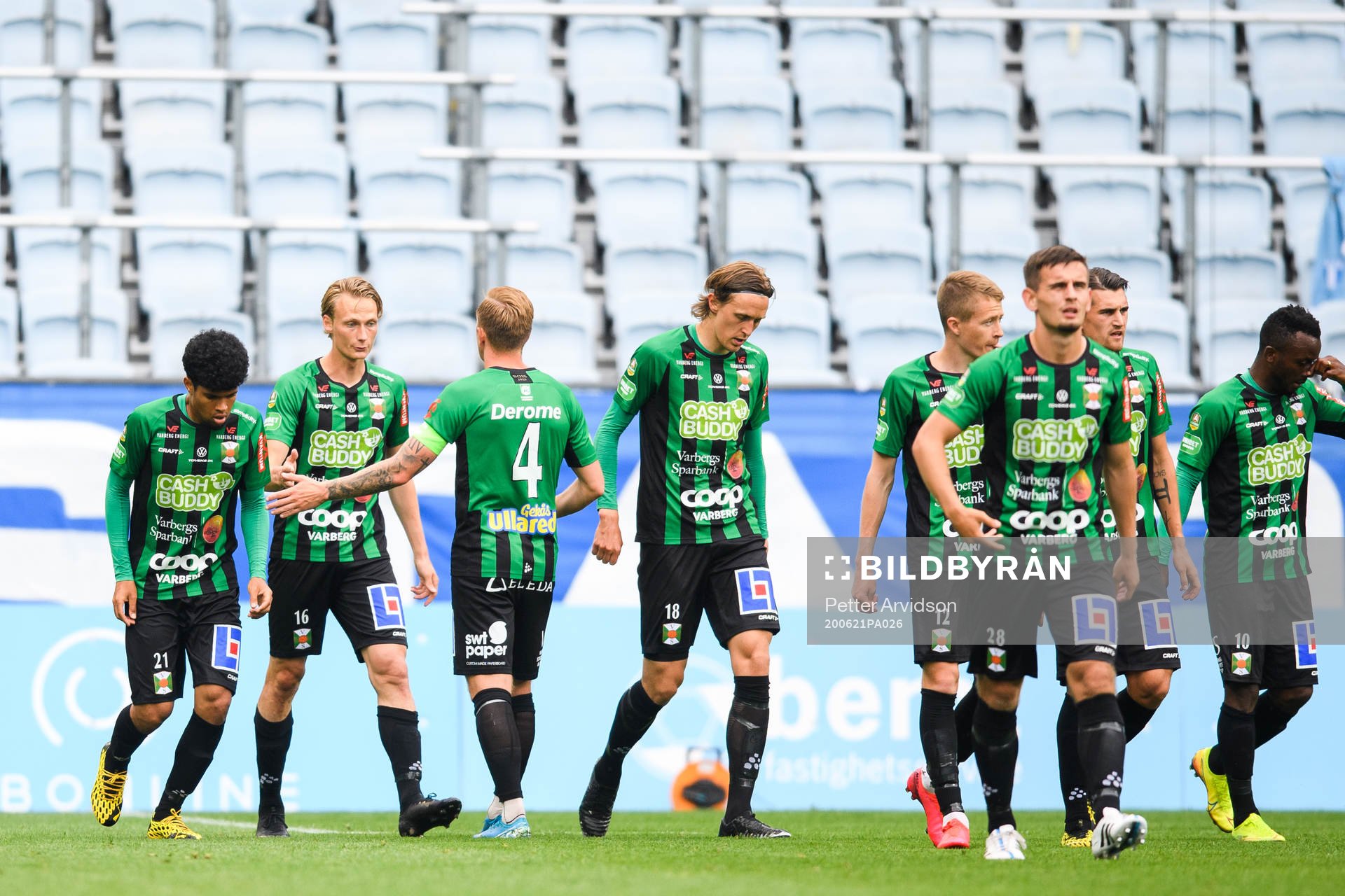 Varbergs Alexander Johansson jublar