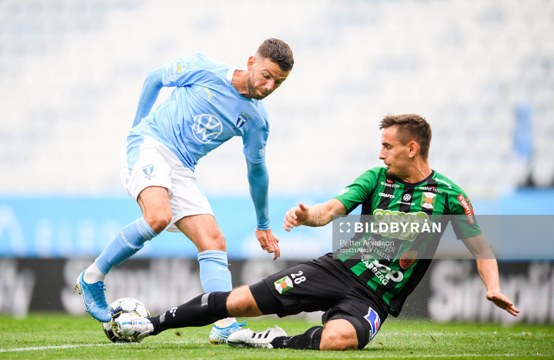 Malmö FFs Erdal Rakip och Varbergs Erion Sadiku