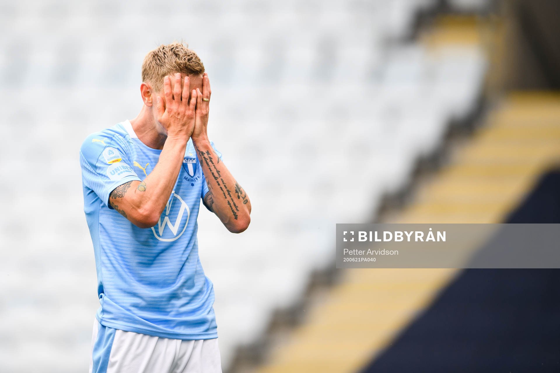 Malmö FFs Sören Rieks deppar