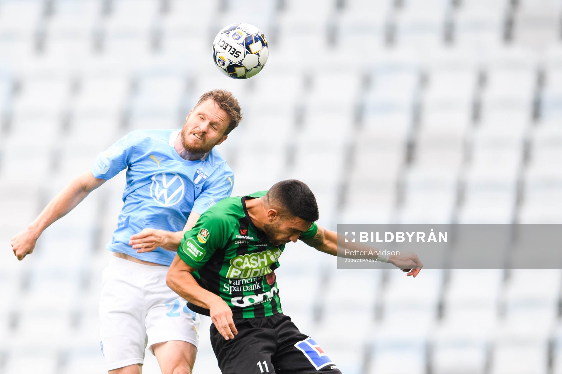 Malmö FFs Lasse Nielsen och Varbergs Daniel Krezic
