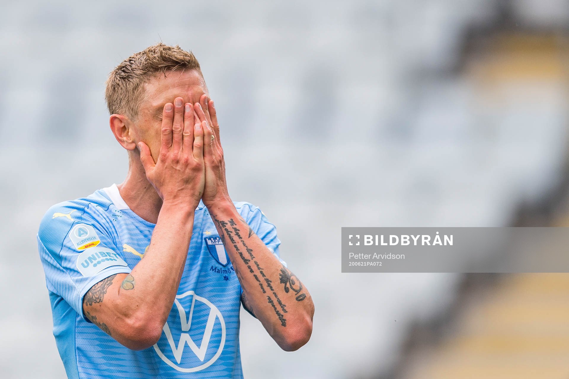 Malmö FFs Sören Rieks deppar