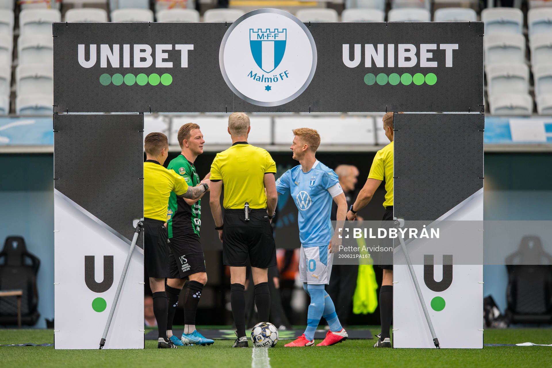 Varbergs Jesper Modig och Malmö FFs Anders Christiansen