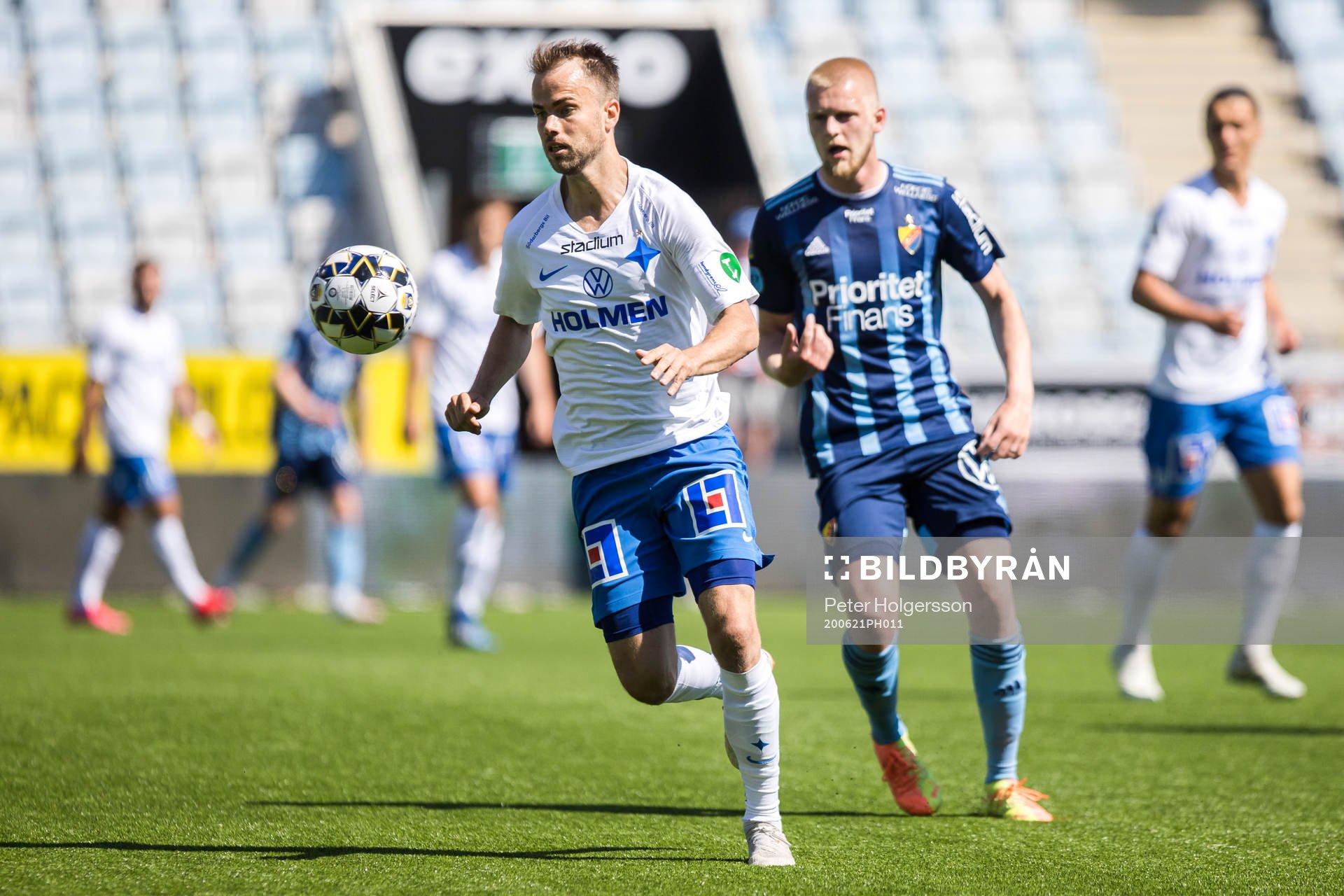 IFK Norrköpings Andreas Blomqvist och Djurgårdens Kalle