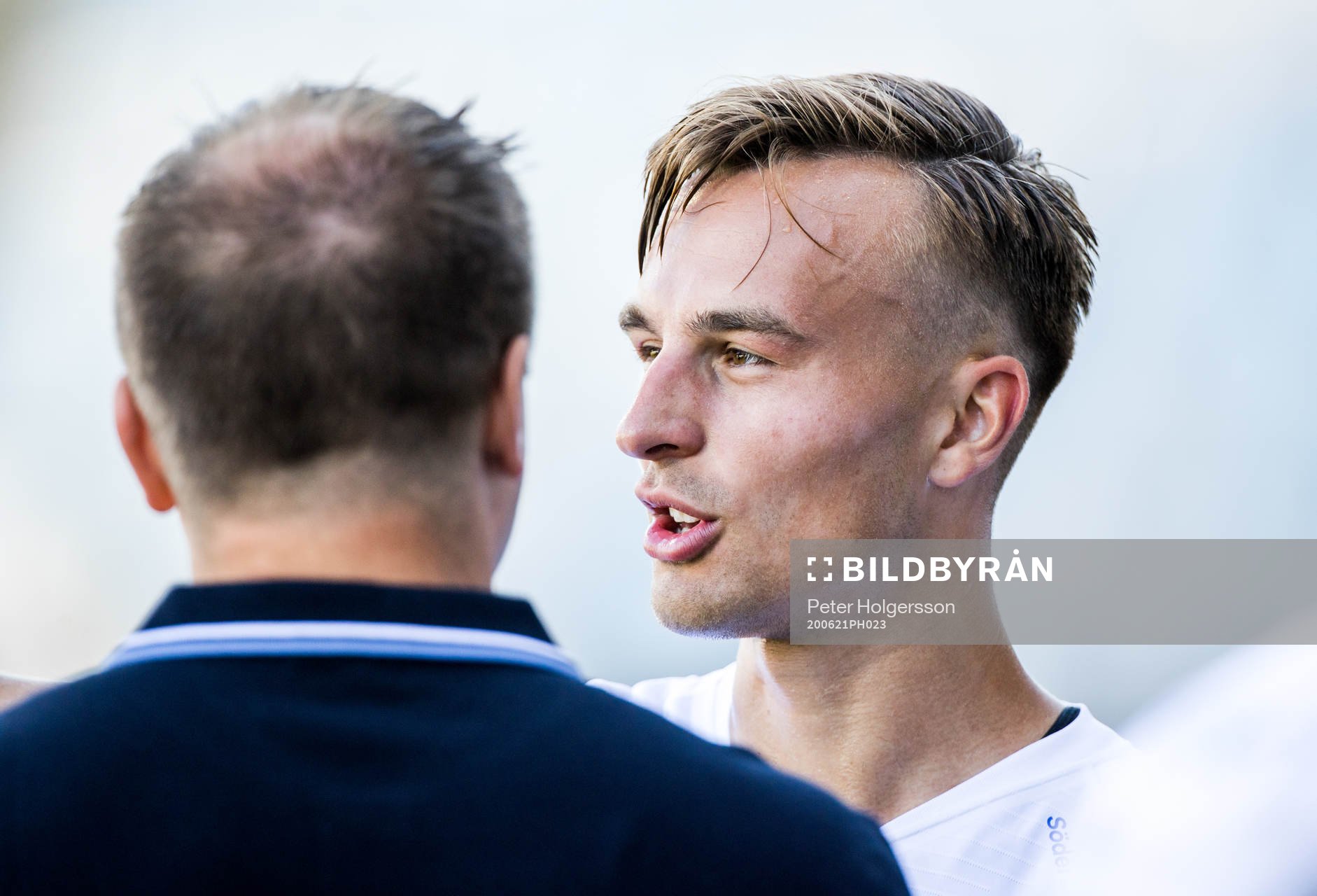 IFK Norrköpings Henrik Castegren och tränare Jens