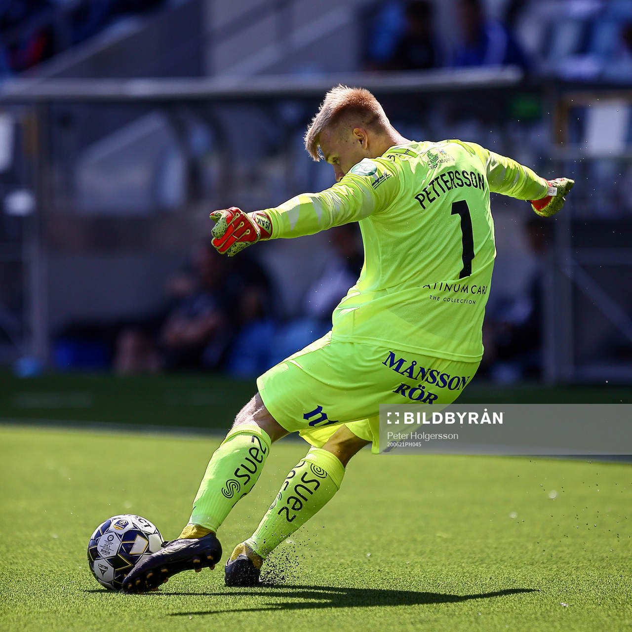 IFK Norrköpings målvakt Isak Pettersson