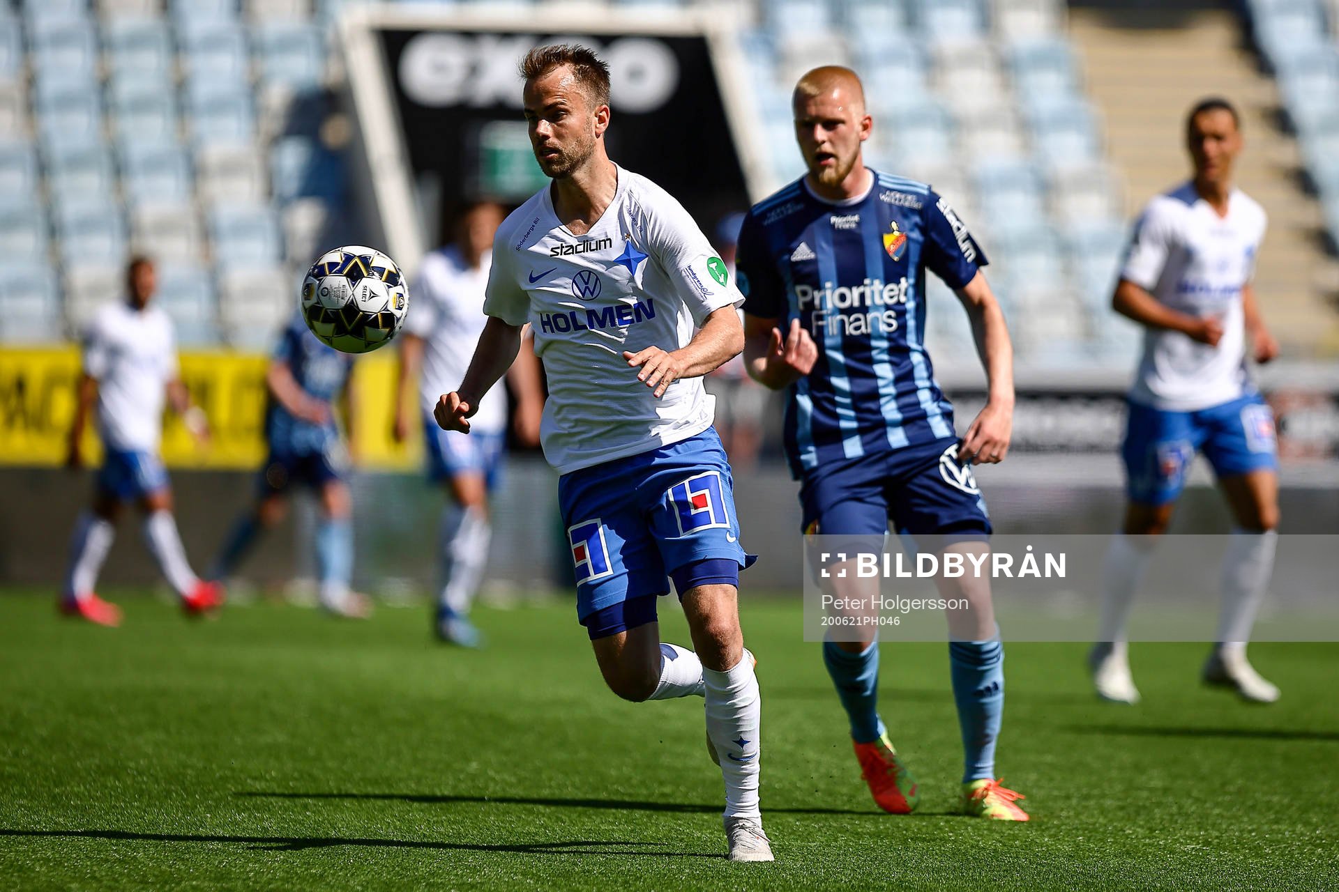 IFK Norrköpings Andreas Blomqvist och Djurgårdens Kalle