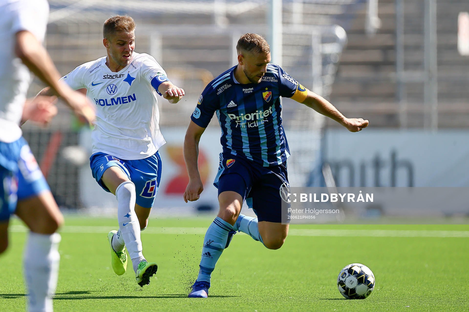 IFK Norrköpings Christoffer Nyman och Djurgårdens Jesper