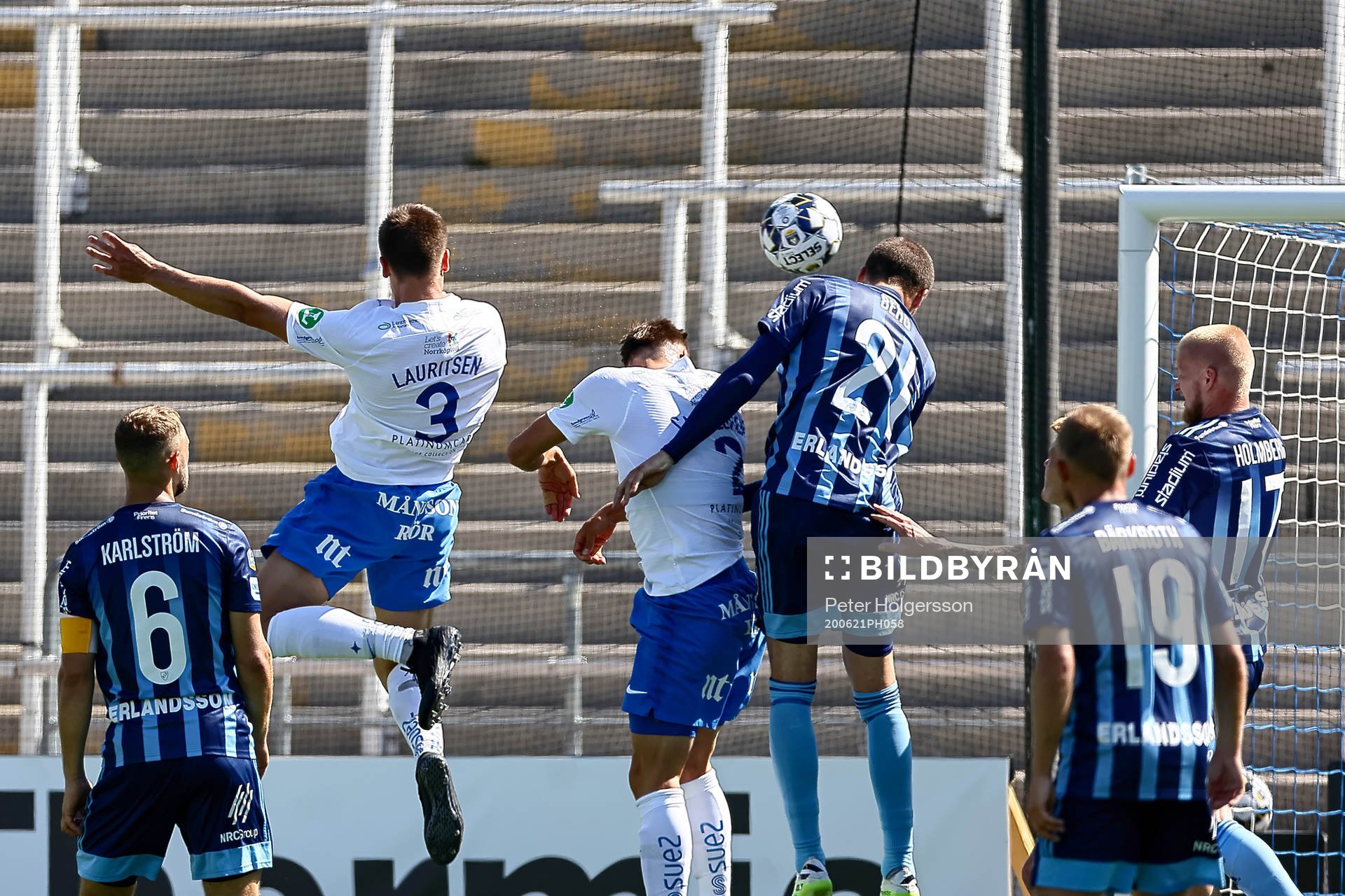 Mål 2-0 av IFK Norrköpings Rasmus Stensbæk Lauritsen