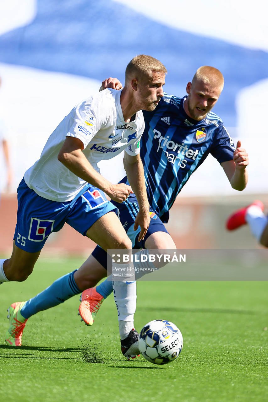 IFK Norrköpings Filip Dagerstål och Djurgårdens Kalle