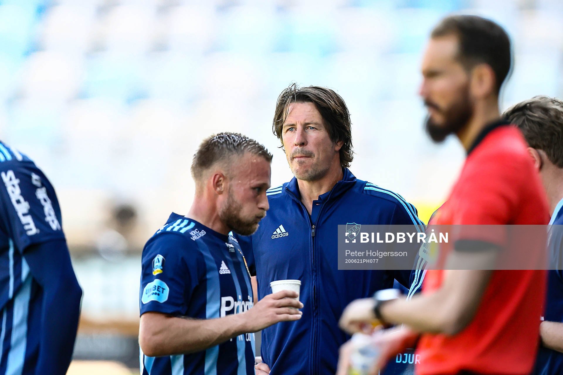 Djurgårdens tränare Thomas Lagerlöf
