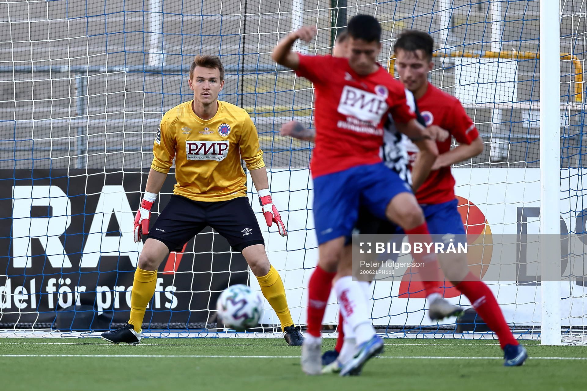 Karlslunds målvakt Jakob Kindberg