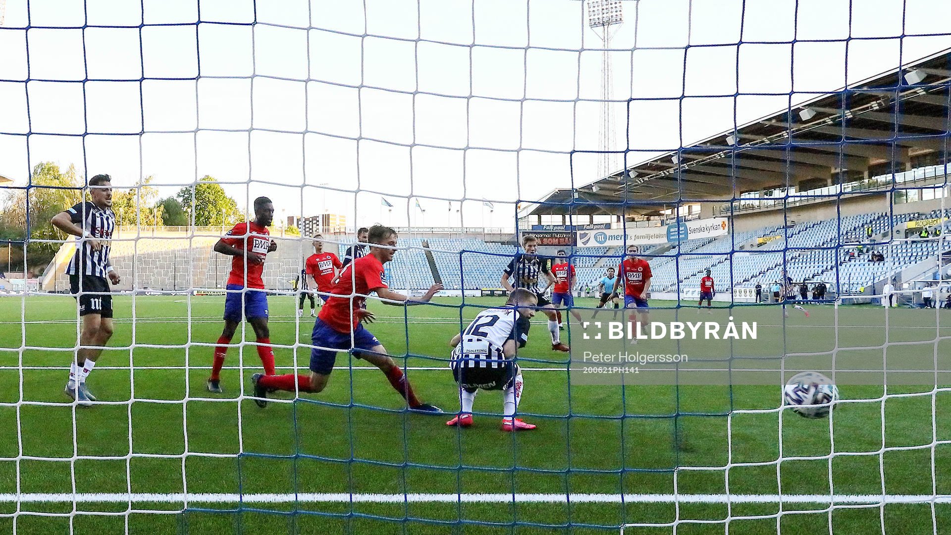 Mål 1-0 på övertid av Sylvias Robin Frej