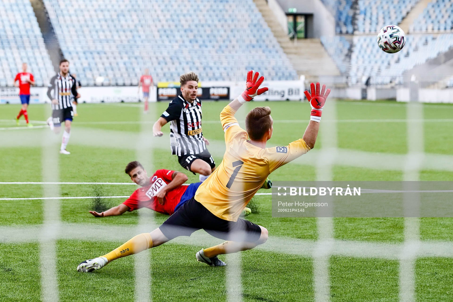 Karlslunds målvakt Jakob Kindberg
