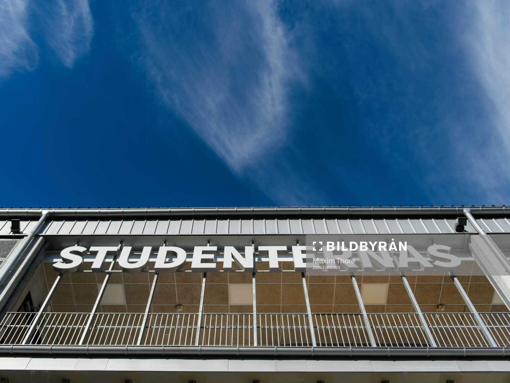 Exteriör av Studenternas