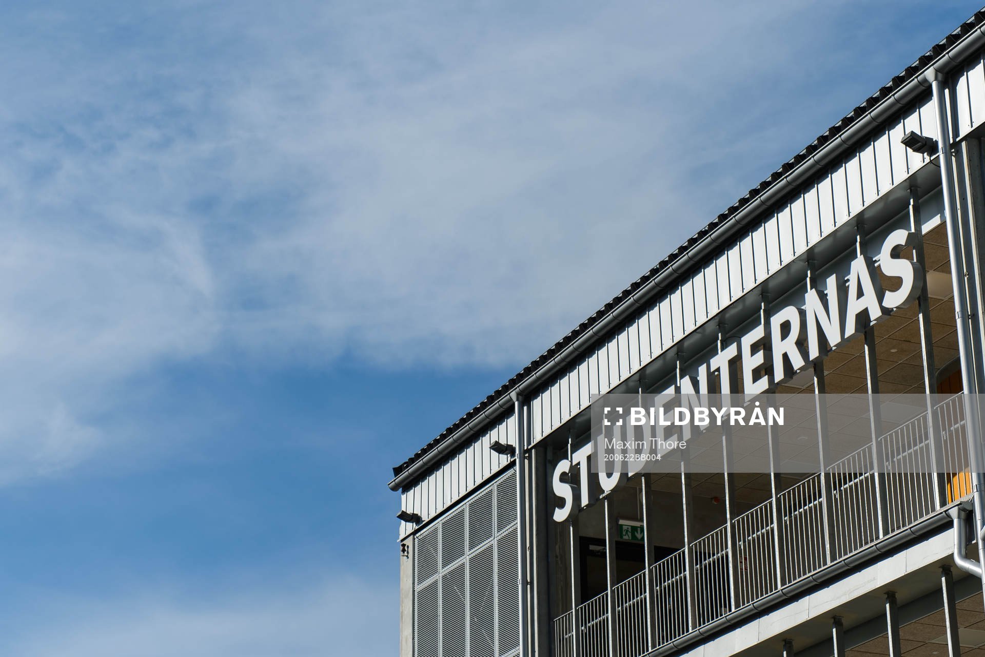 Exteriör av Studenternas