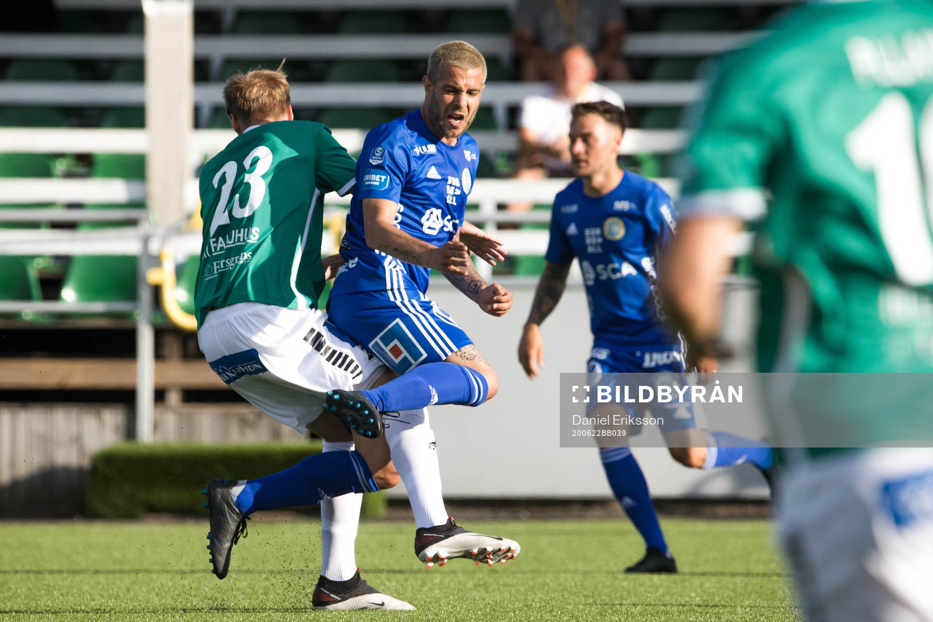 Brages Oscar Lundin och Sundsvalls Juan José Ciercoles