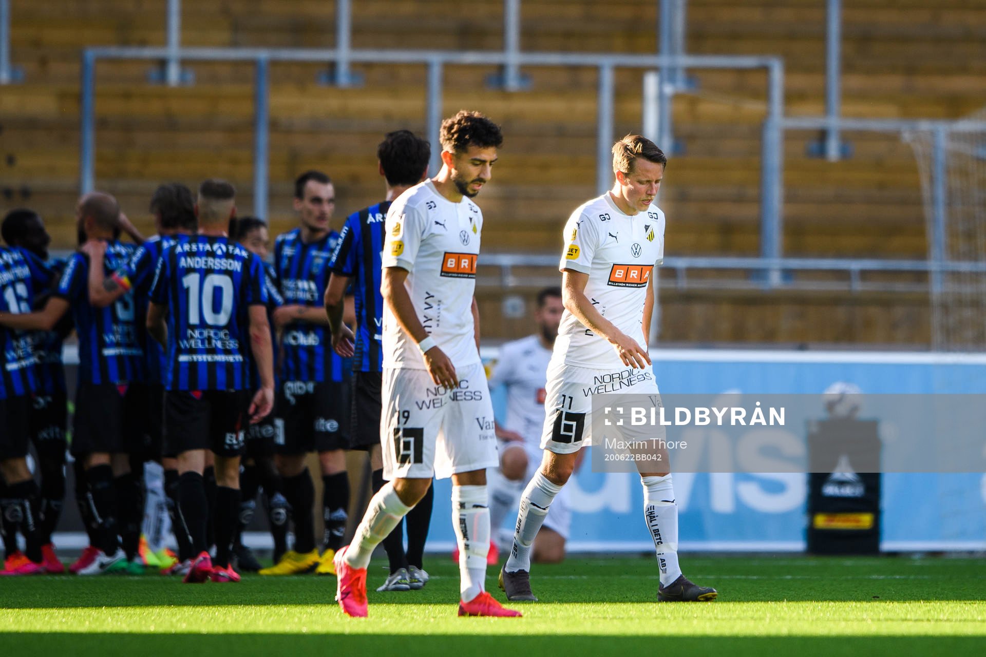 Häckens Daleho Irandust och Viktor Lundberg deppar