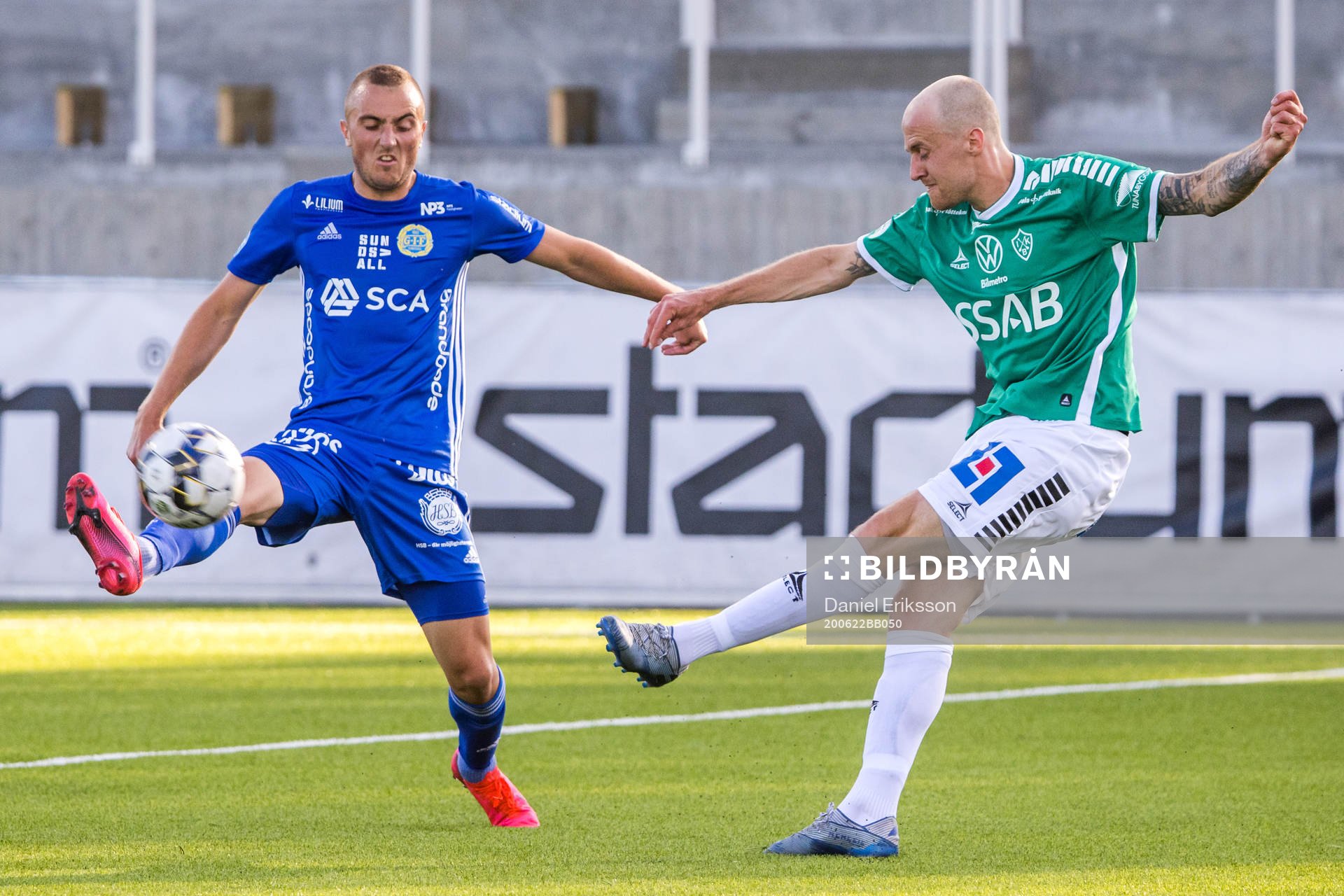 Sundsvalls Dennis Olsson och Brages Anton Lundin
