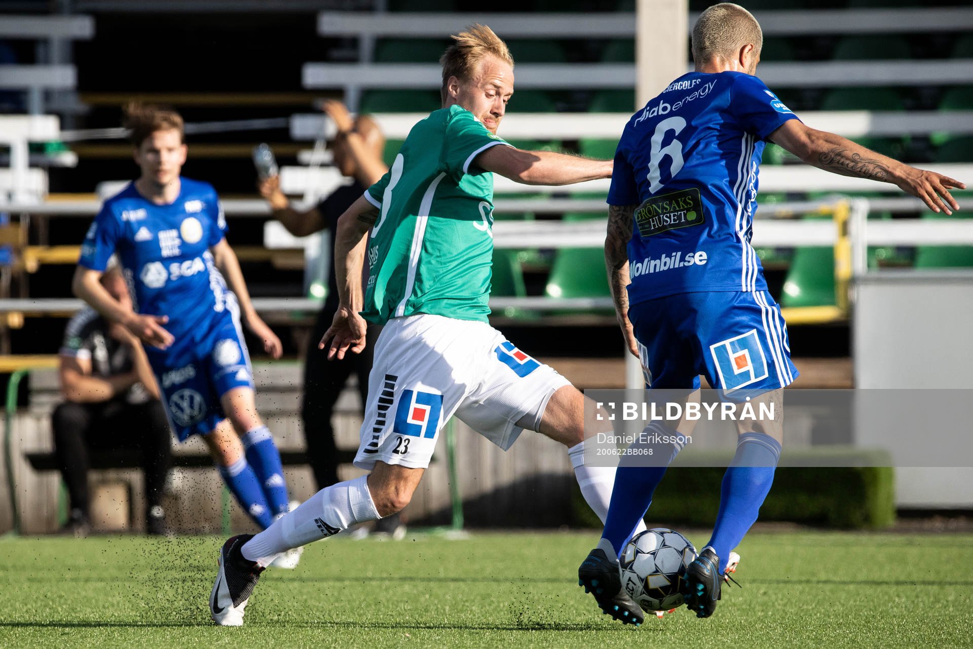Brages Oscar Lundin och Sundsvalls Juan José Ciercoles