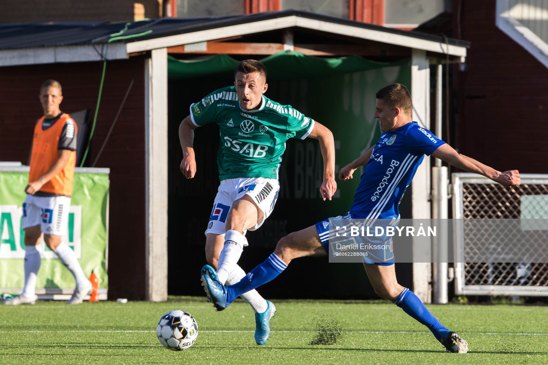 Brages Leonard Pllana och Sundsvalls Alexander Blomqvist