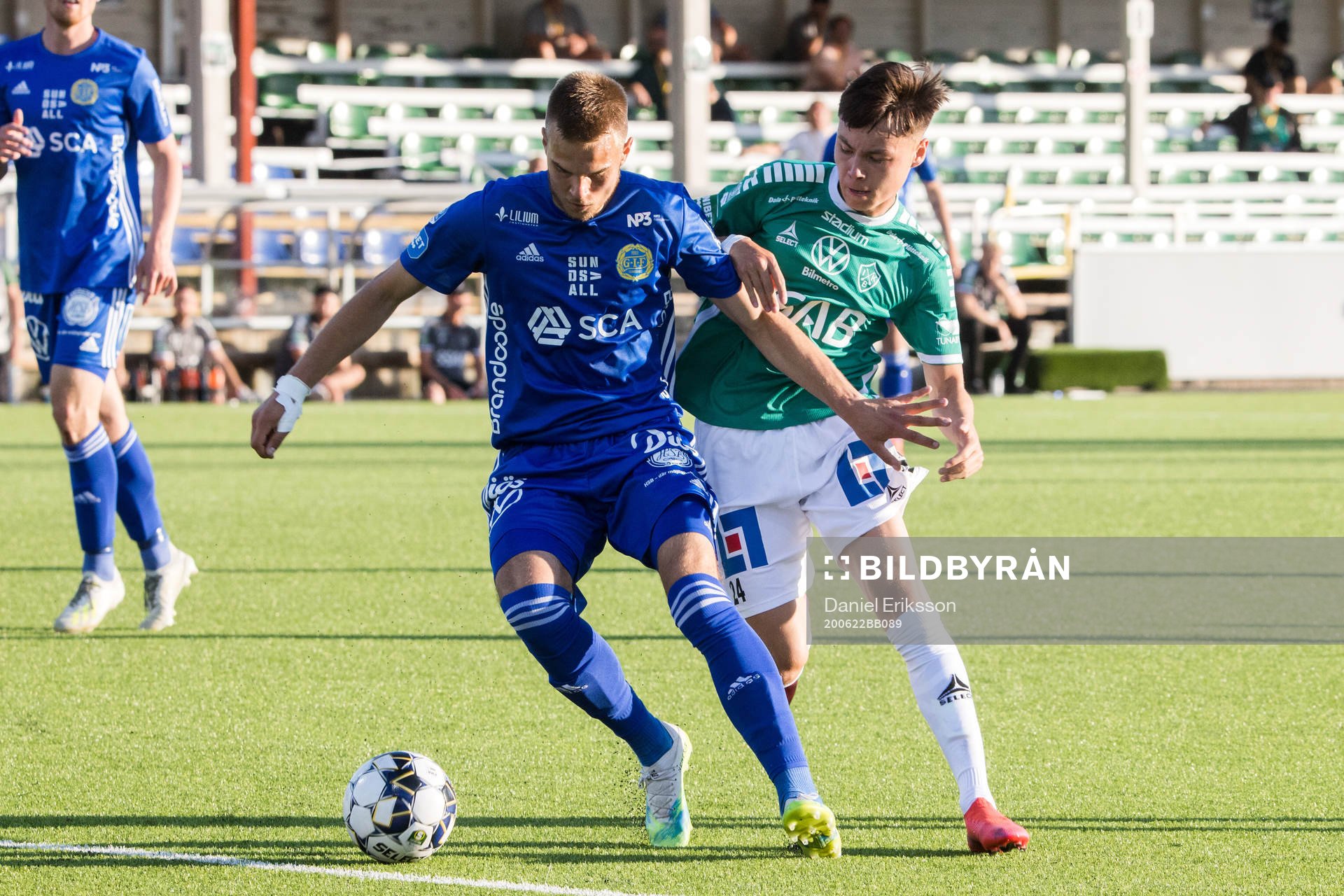 Sundsvalls Anton Eriksson och Brages Noa Williams
