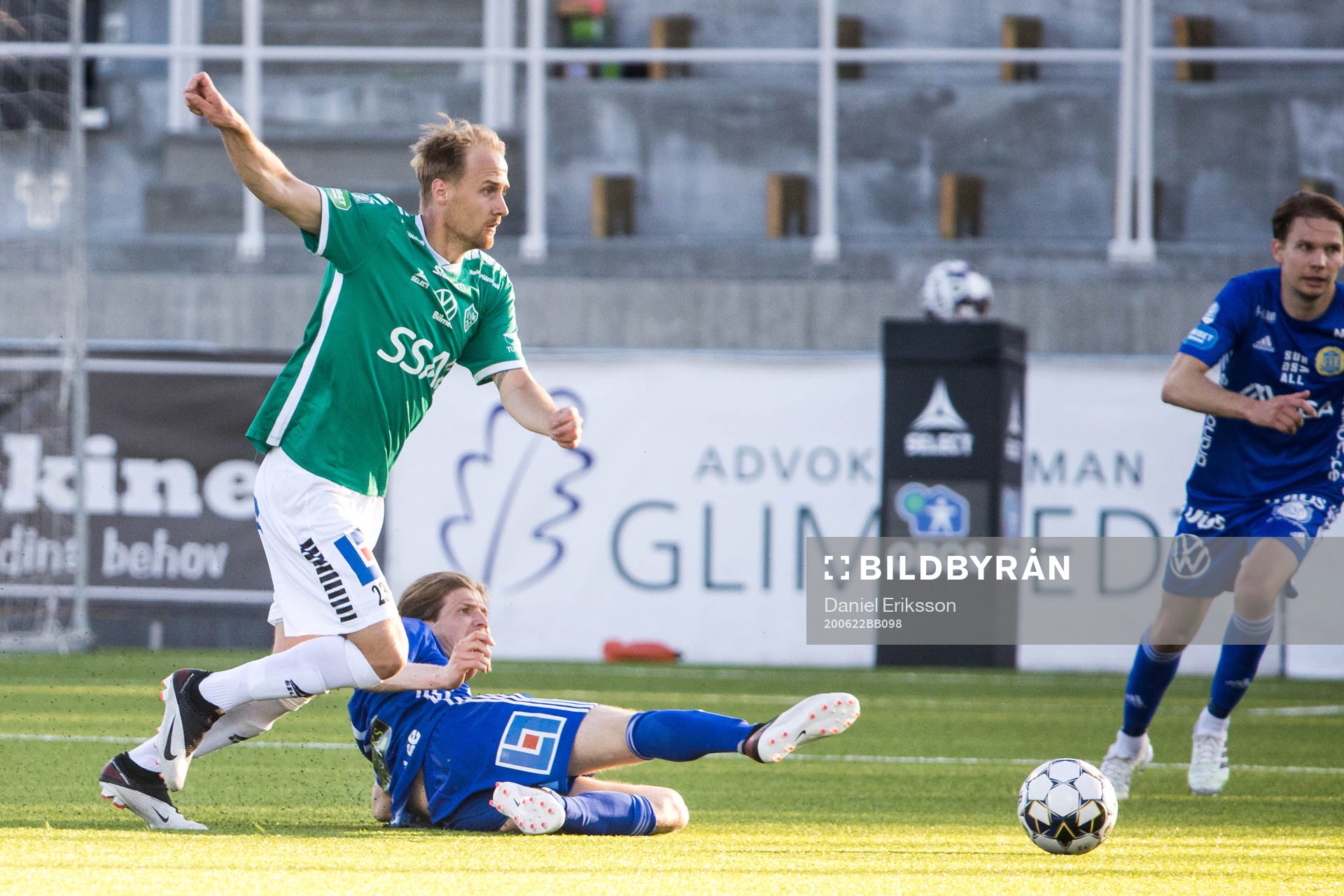 Brages Oscar Lundin och Sundsvalls Oliver Berg