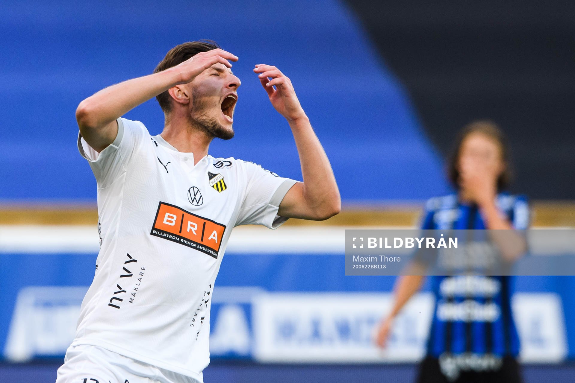 Häckens Adnan Maric deppar