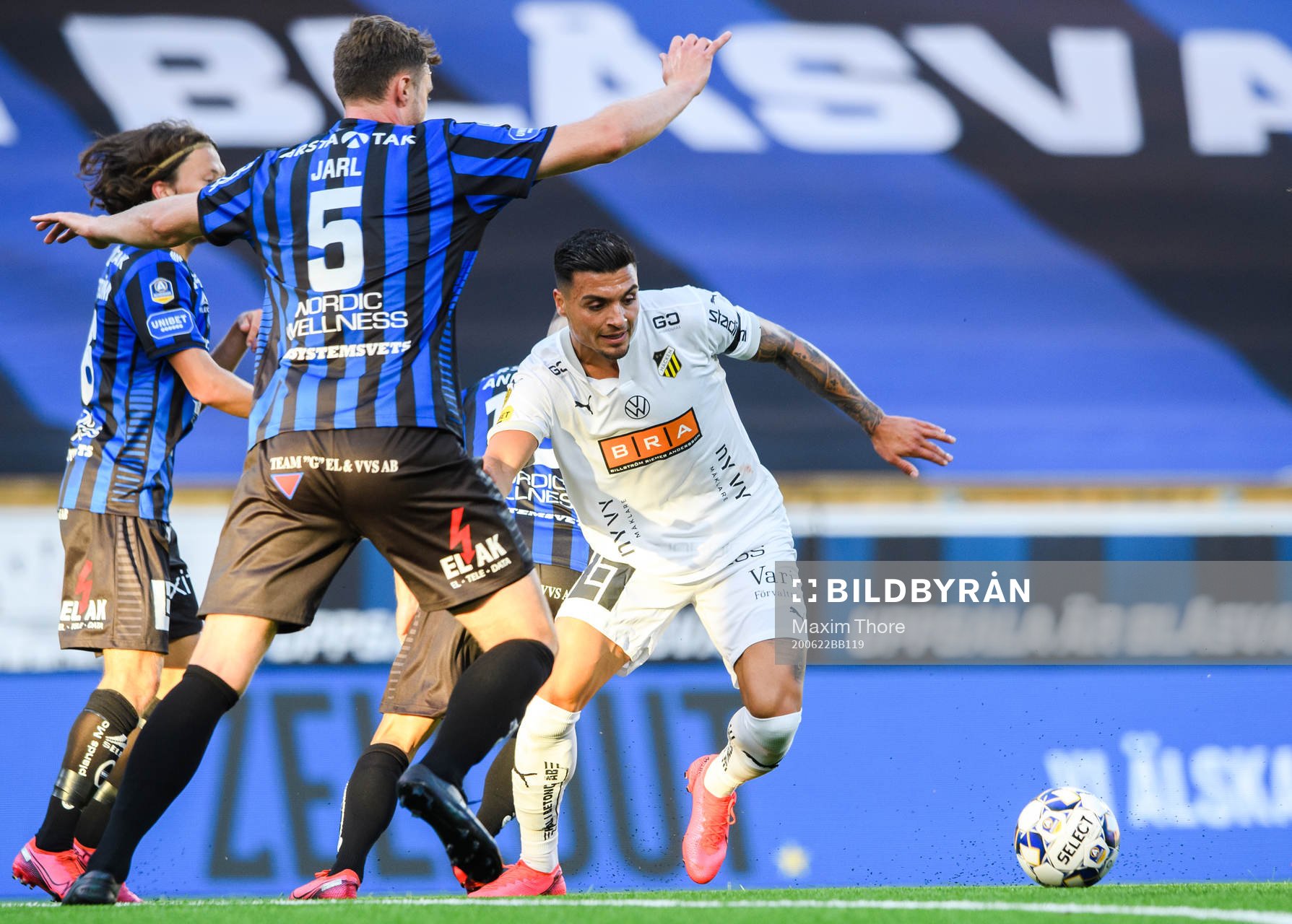 Sirius Daniel Jarl och Häckens Ahmed Yasin